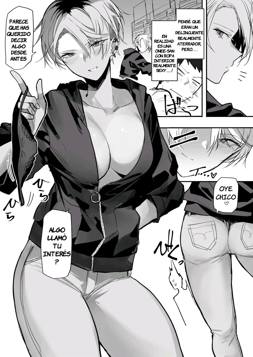 [Okyou] Coin Laundry de Kowai Yankee ni Karamareru Manga [Spanish] 이미지 번호 3