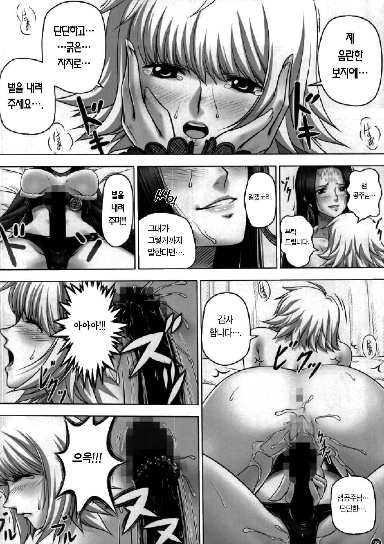 (C84) [Mikenekodou (Muten)] Hebi Hime-sama to Warui Mushi | 뱀공주님과 부정한 애인 (One Piece) [Korean] [이거맛좀봐] 画像番号 27