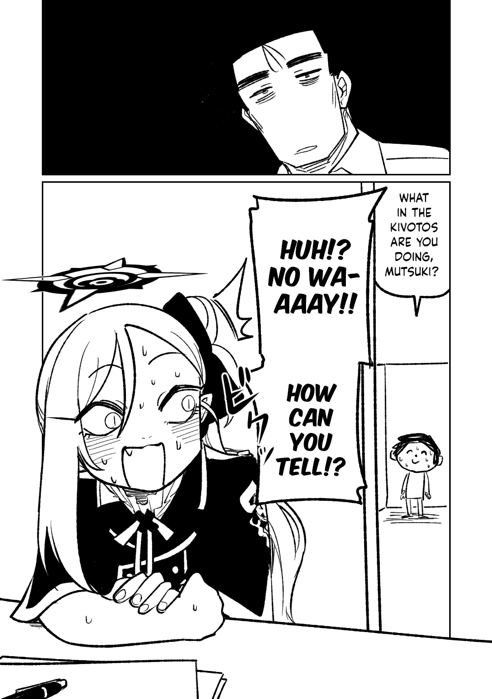 [Asahina Yoshitosi] KabeShiri | Help, Step-Sensei, I'm Stuck! (Blue Archive) [English] image number 2