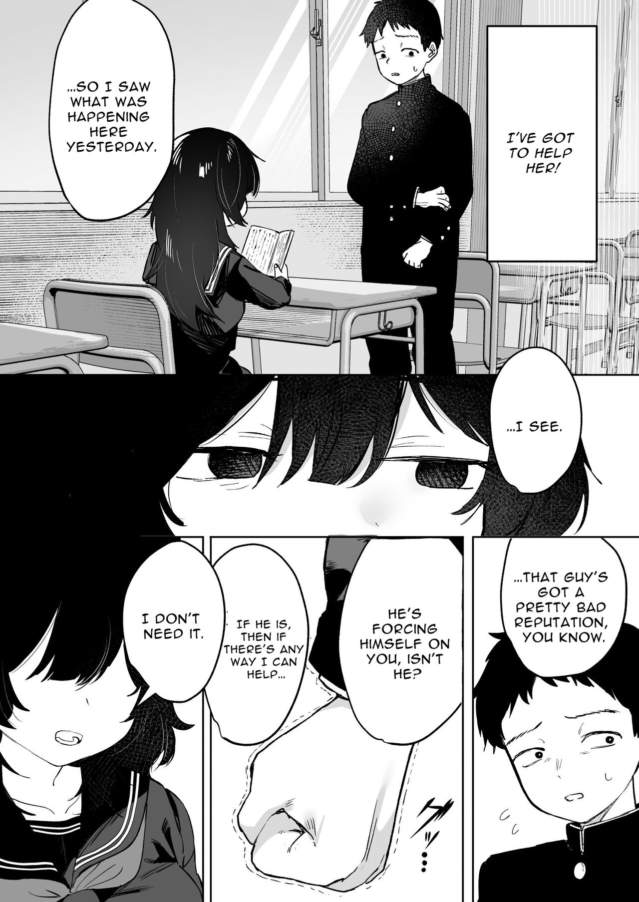 [Tori Salt (Nada Salt, Toriuchi)] Anoko wa Boku ga Suki ja Nai Boku dake ga Kizuiteta Hazu no Loli Kyonyuu Jimikei Bungaku Shoujo | She Doesn't Like Me ~ I thought I was the only one~ Plain Busty Bookworm Girl [English] [Selcouth] image number 20