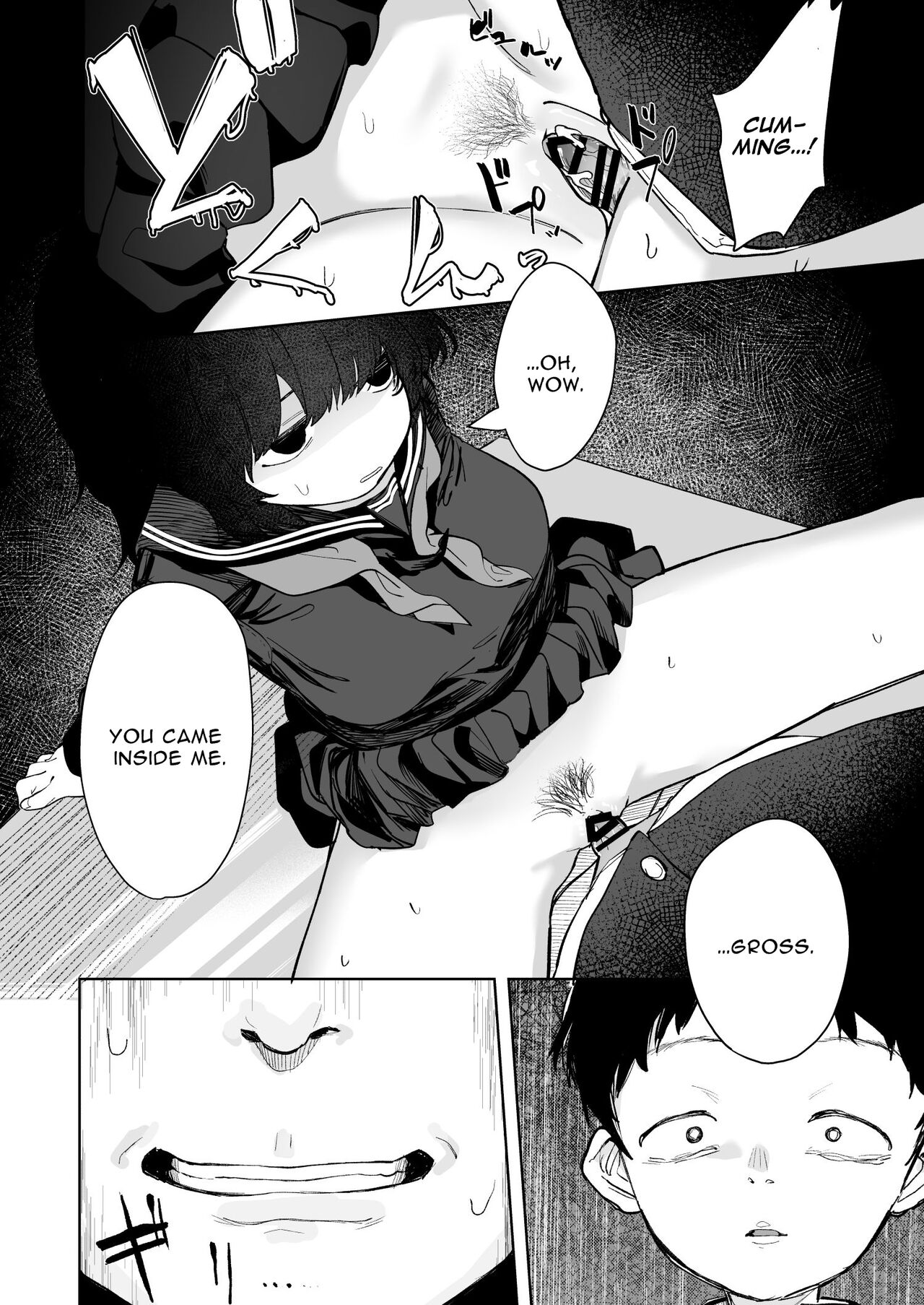 [Tori Salt (Nada Salt, Toriuchi)] Anoko wa Boku ga Suki ja Nai Boku dake ga Kizuiteta Hazu no Loli Kyonyuu Jimikei Bungaku Shoujo | She Doesn't Like Me ~ I thought I was the only one~ Plain Busty Bookworm Girl [English] [Selcouth] image number 34