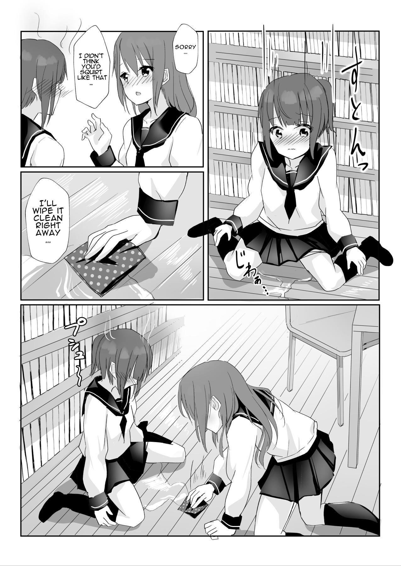 [Maguro Shining] Senpai ni Yuri Ecchi Oshie Komare mashita... | Lesbian Sex Ed From My Senpai... [English] [Kusanuu] numero di immagine  20