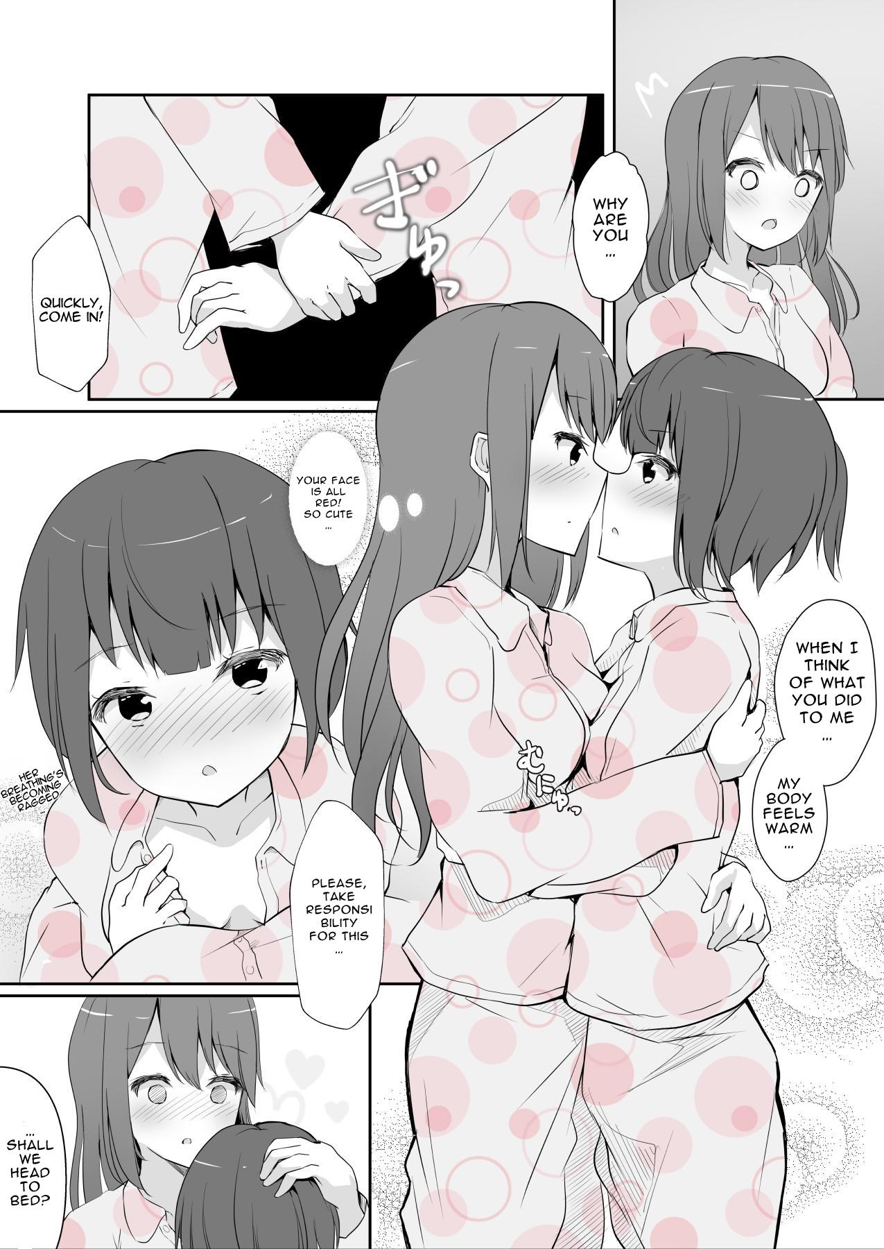 [Maguro Shining] Senpai ni Yuri Ecchi Oshie Komare mashita... | Lesbian Sex Ed From My Senpai... [English] [Kusanuu] numero di immagine  42