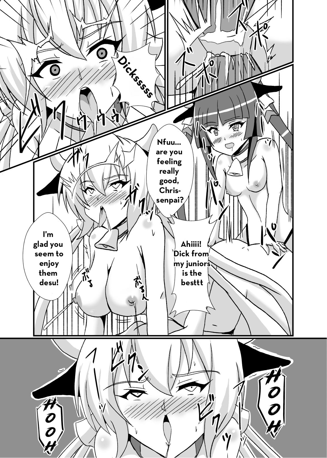 [Studio B9 (Isiyama Kosuke)] Kouhai-tachi ga Bakunyuu Senpai o Sakunyuu Choukyou Shitemita (Senki Zesshou Symphogear) [English] image number 22