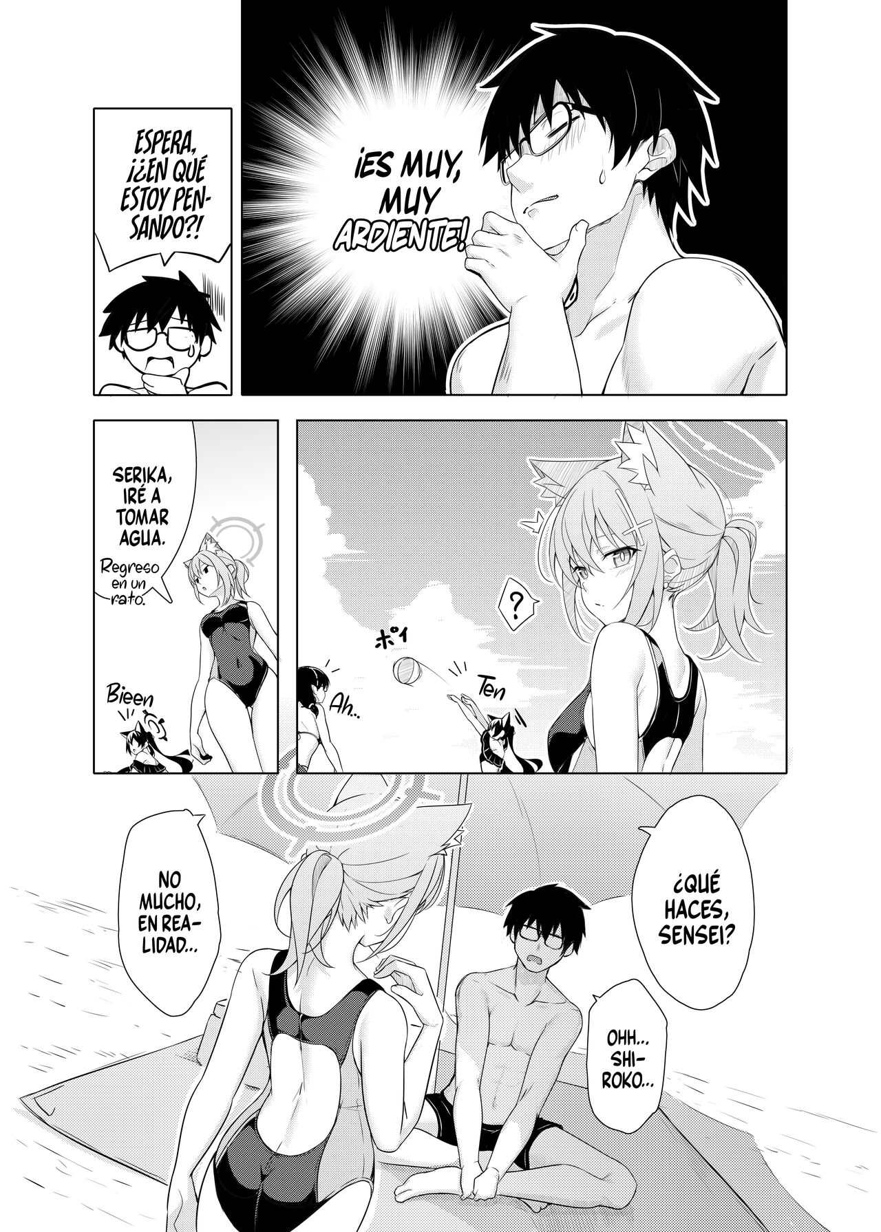 [T1kosewad] Daily Shiroko Summer Notes  (Blue Archive)  [Spanish] [Rakuen Translations] [Decensored] numero di immagine  5