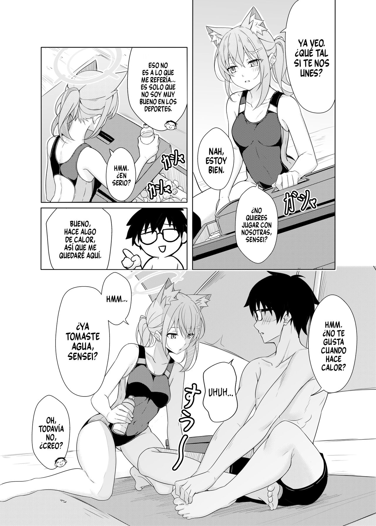 [T1kosewad] Daily Shiroko Summer Notes  (Blue Archive)  [Spanish] [Rakuen Translations] [Decensored] numero di immagine  6