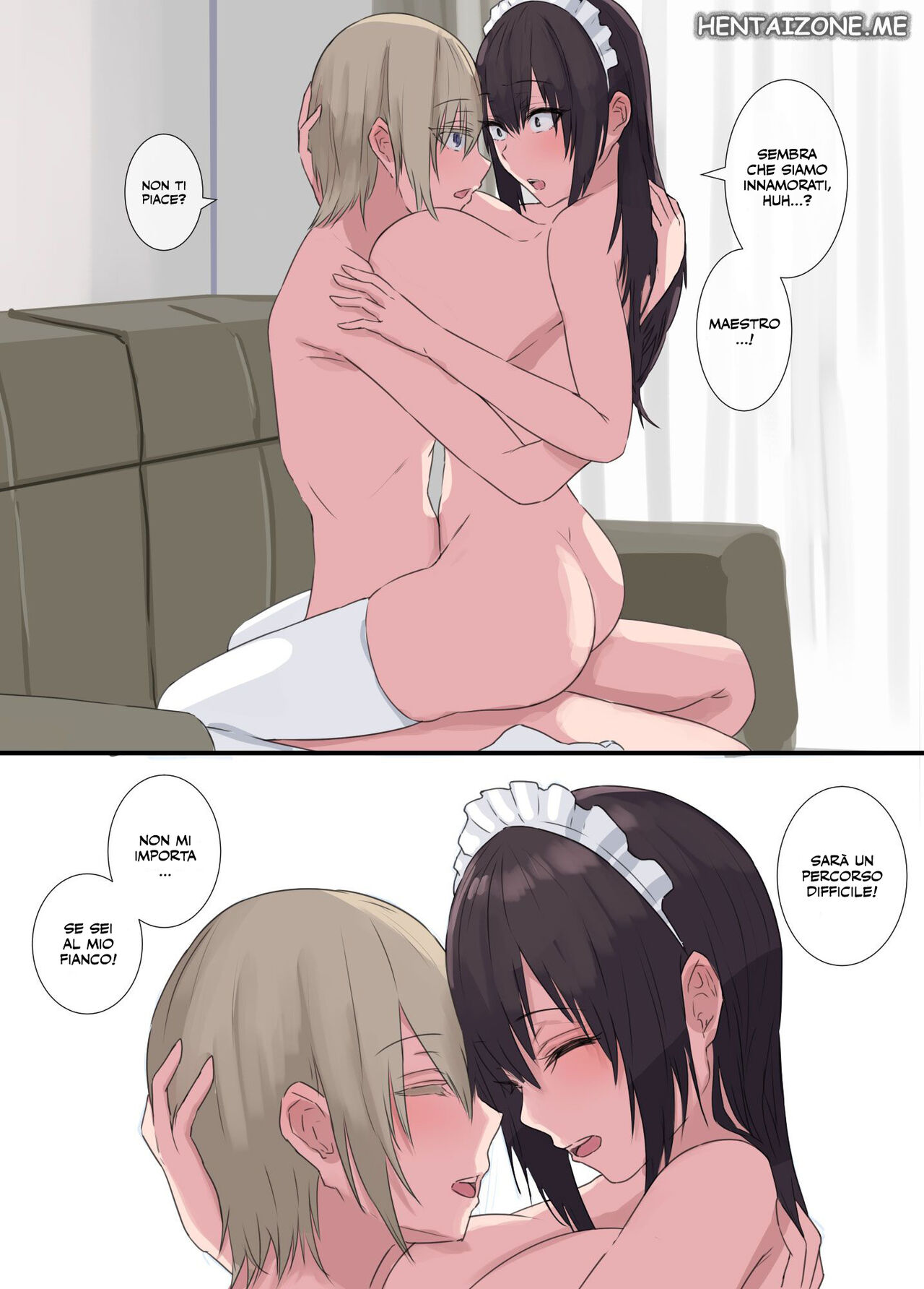 [4390works (Natsuishi Nana)] Gokuama -Yonpakugan No Maid San- | La Dolce Cameriera con gli Occhi da Pazza [Italian] image number 32