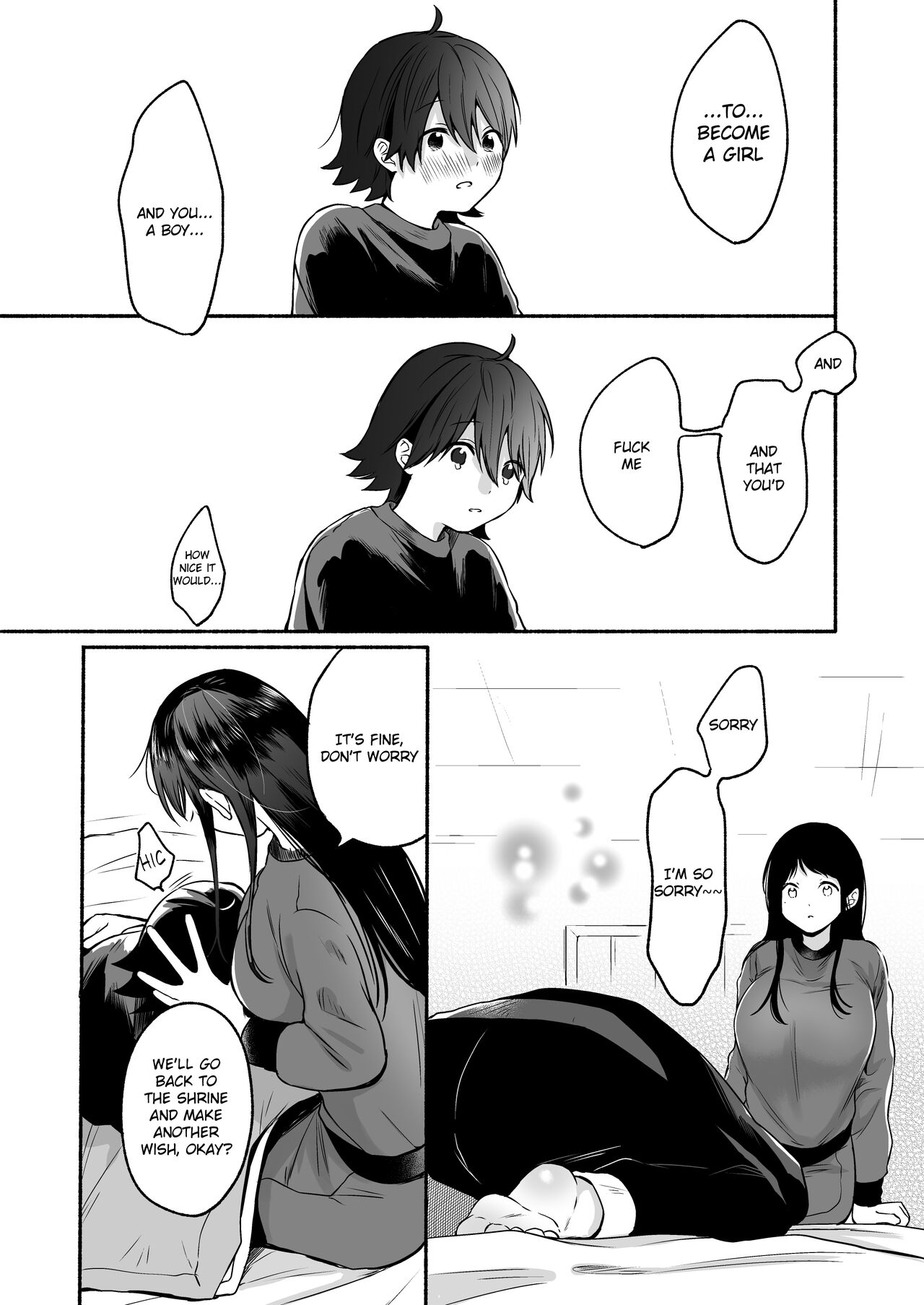 [Chilukuni (Onaka Emi)] Seiki Gyakuten Kanojo ni Dakareru 7-kakan [English] [Digital] 13eme image