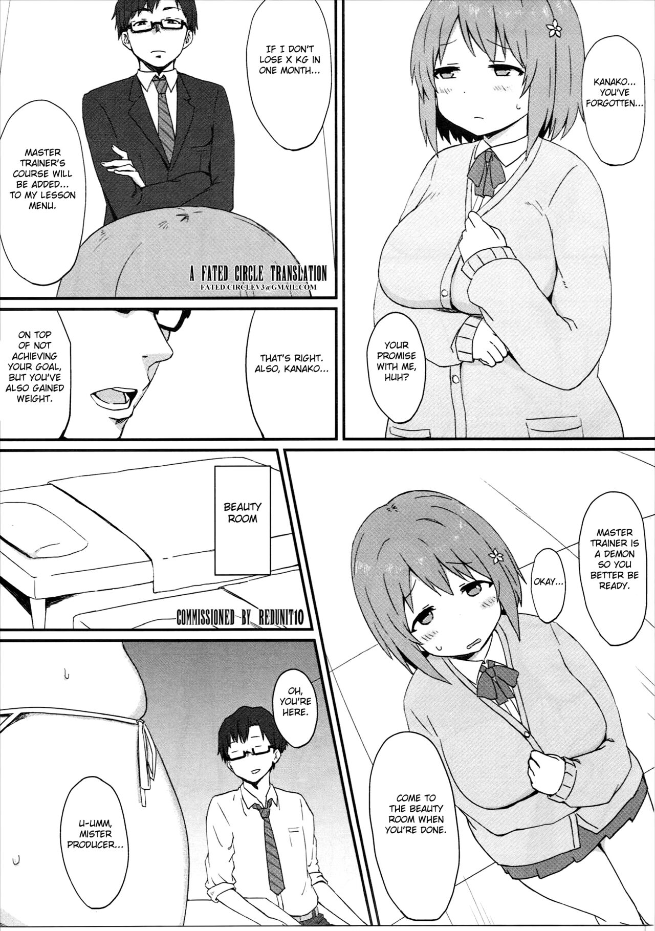 (C86) [Gomuhachi (Gomu)] Daniku Massage Diet (THE IDOLM@STER CINDERELLA GIRLS) [FC] [English] image number 4