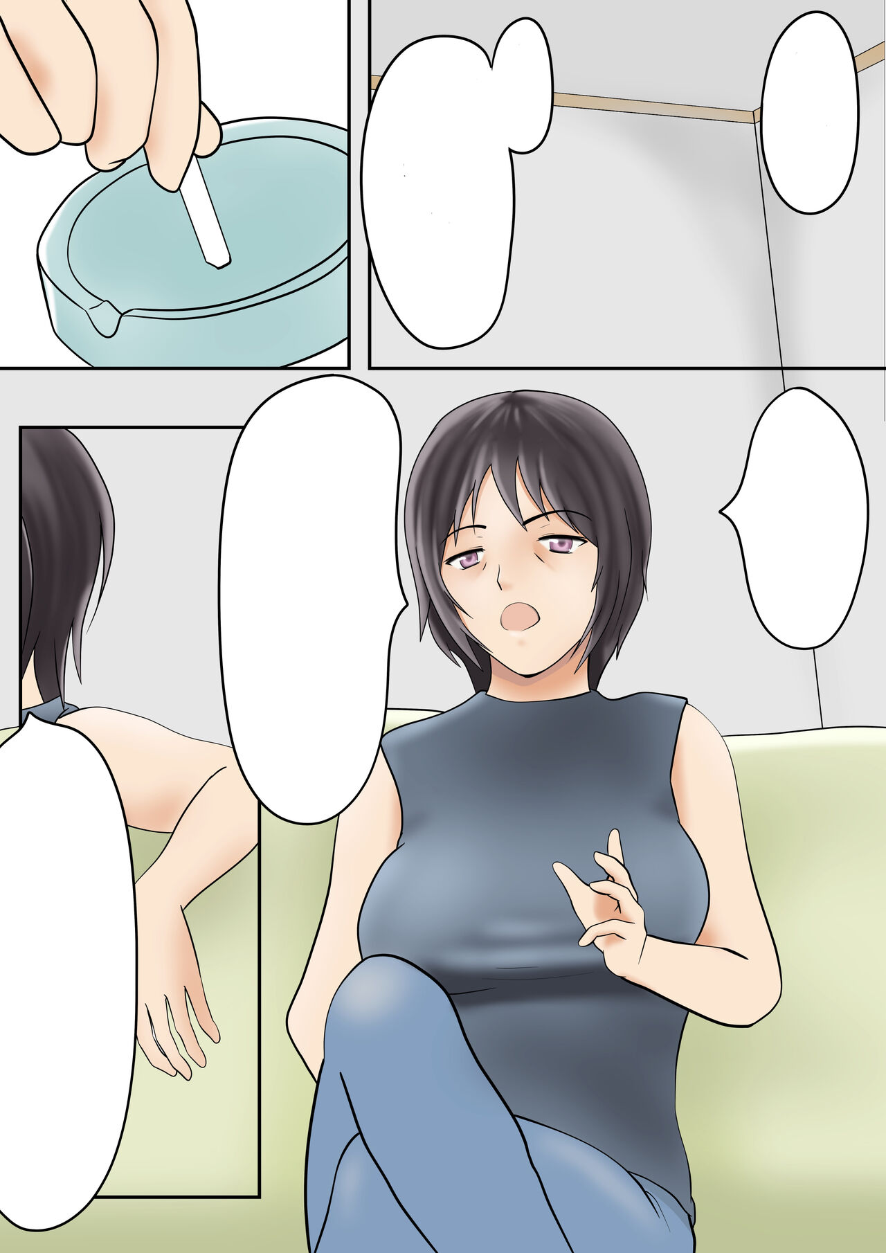 [Pentacle (Shimipan)] Dairi Shussan o Yome no Haha ni Onegai shita Hanashi [Textless] 이미지 번호 5