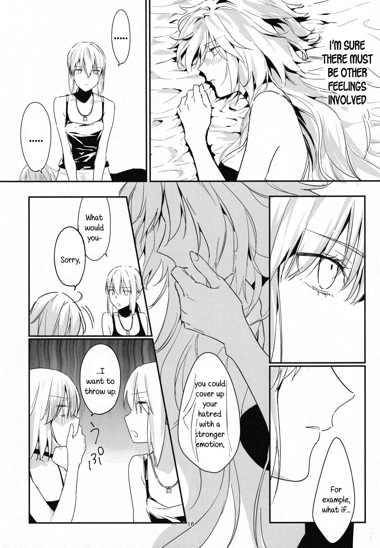 (C100) [Kindou Shoujo (nipi)] Artoria Alter x Jeanne Alter Sairokushuu (Fate/Grand Order) [English] [SDTLs] image number 16