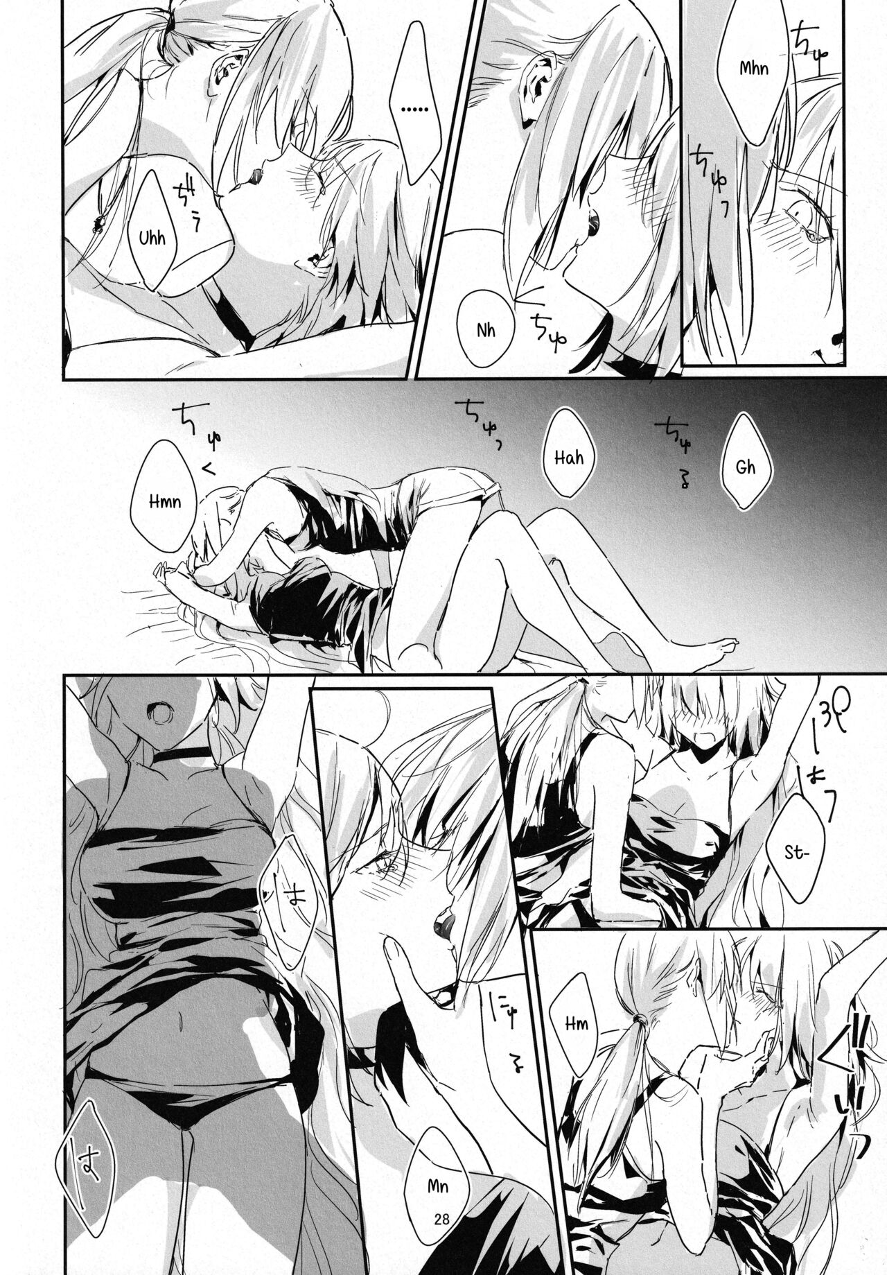 (C100) [Kindou Shoujo (nipi)] Artoria Alter x Jeanne Alter Sairokushuu (Fate/Grand Order) [English] [SDTLs] image number 28