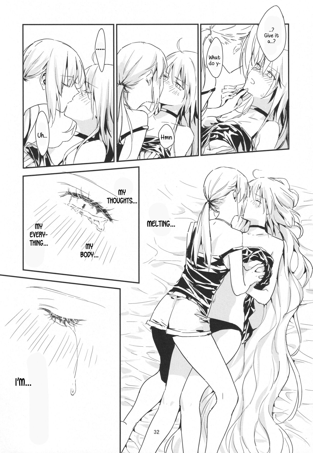 (C100) [Kindou Shoujo (nipi)] Artoria Alter x Jeanne Alter Sairokushuu (Fate/Grand Order) [English] [SDTLs] image number 32