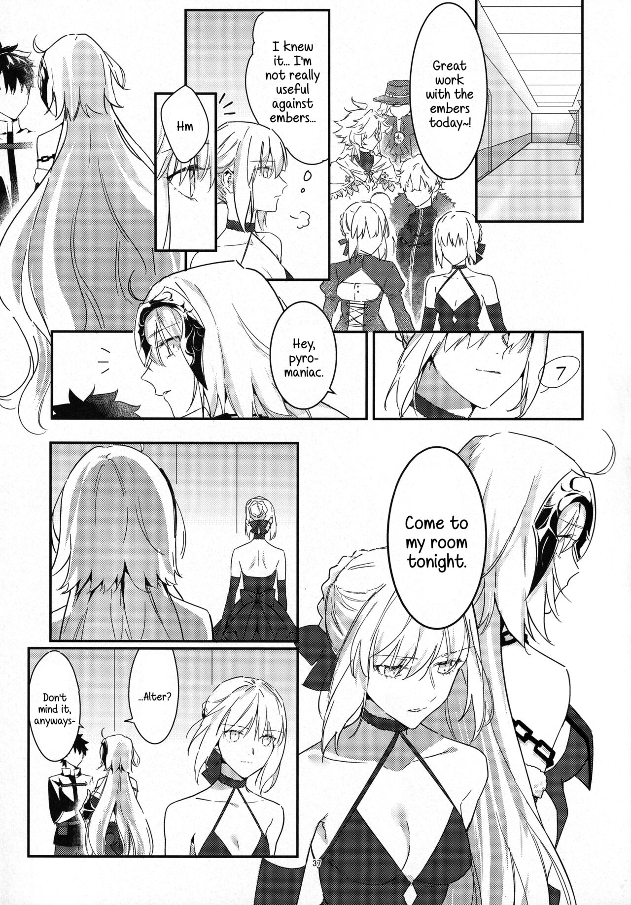 (C100) [Kindou Shoujo (nipi)] Artoria Alter x Jeanne Alter Sairokushuu (Fate/Grand Order) [English] [SDTLs] image number 37