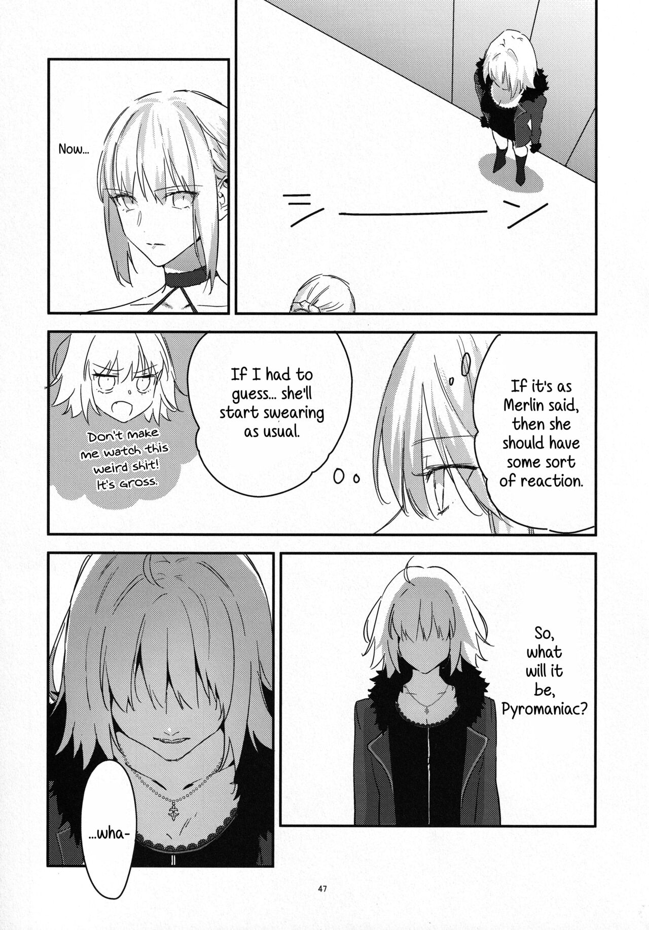 (C100) [Kindou Shoujo (nipi)] Artoria Alter x Jeanne Alter Sairokushuu (Fate/Grand Order) [English] [SDTLs] image number 47