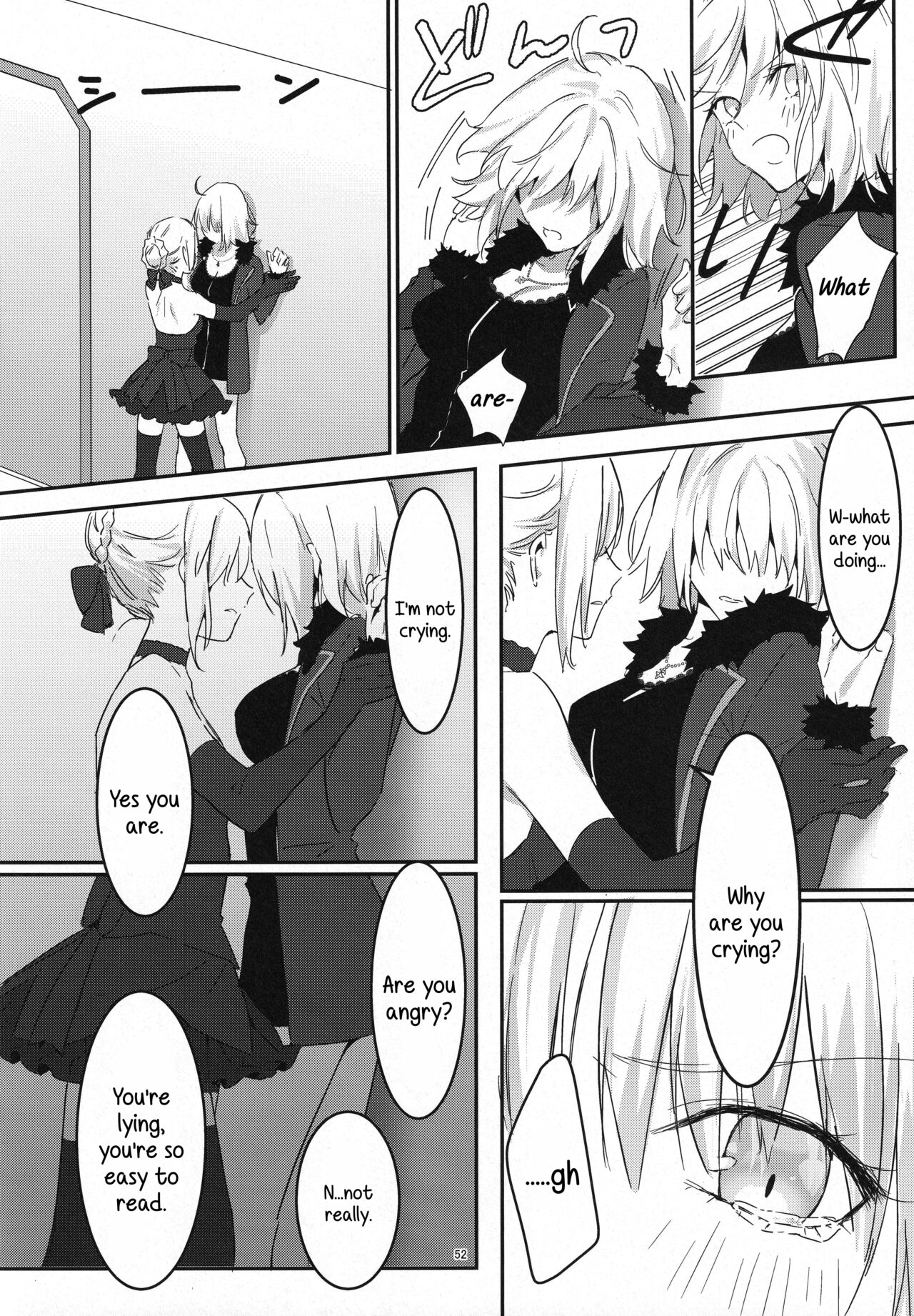 (C100) [Kindou Shoujo (nipi)] Artoria Alter x Jeanne Alter Sairokushuu (Fate/Grand Order) [English] [SDTLs] image number 52