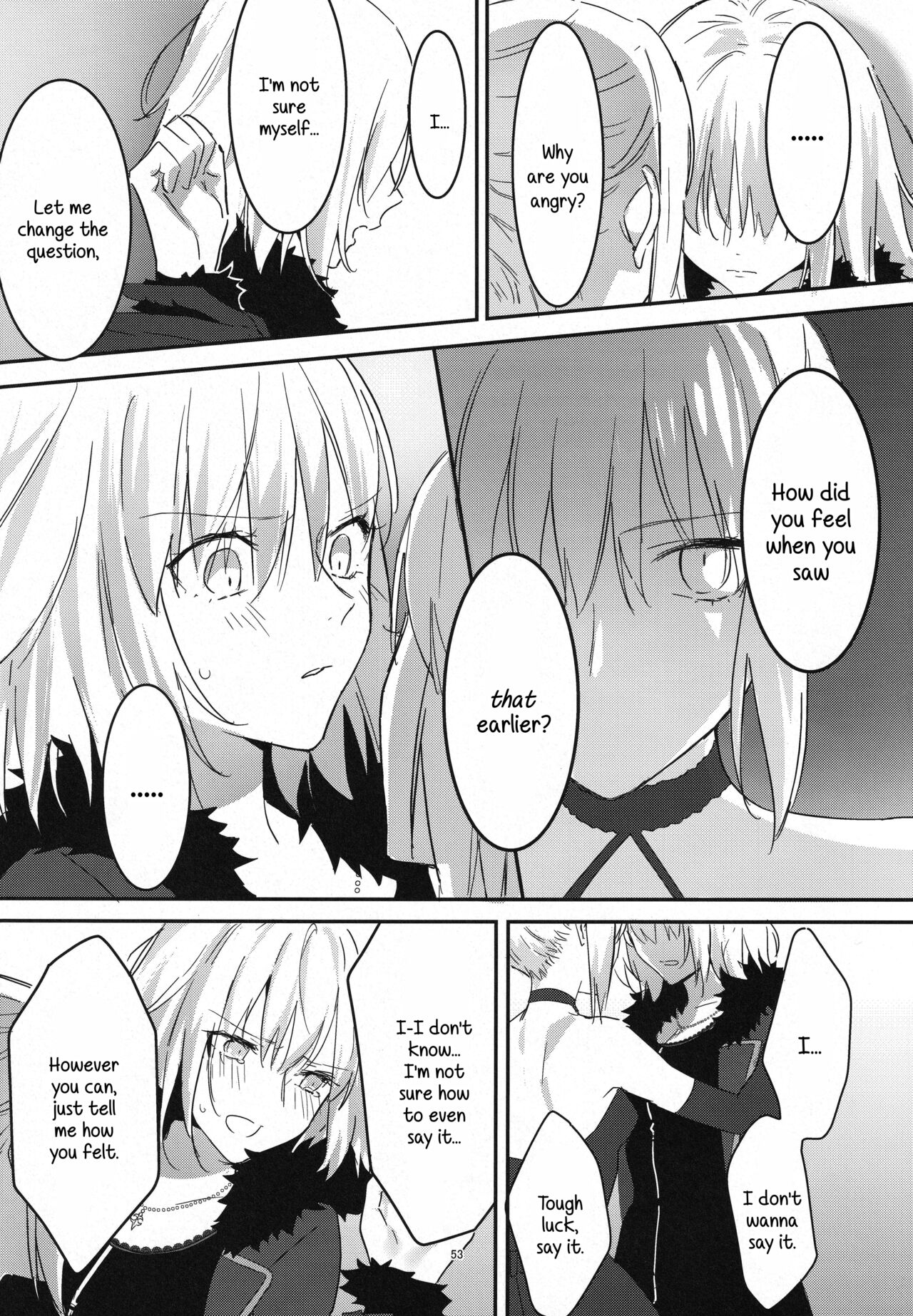 (C100) [Kindou Shoujo (nipi)] Artoria Alter x Jeanne Alter Sairokushuu (Fate/Grand Order) [English] [SDTLs] image number 53