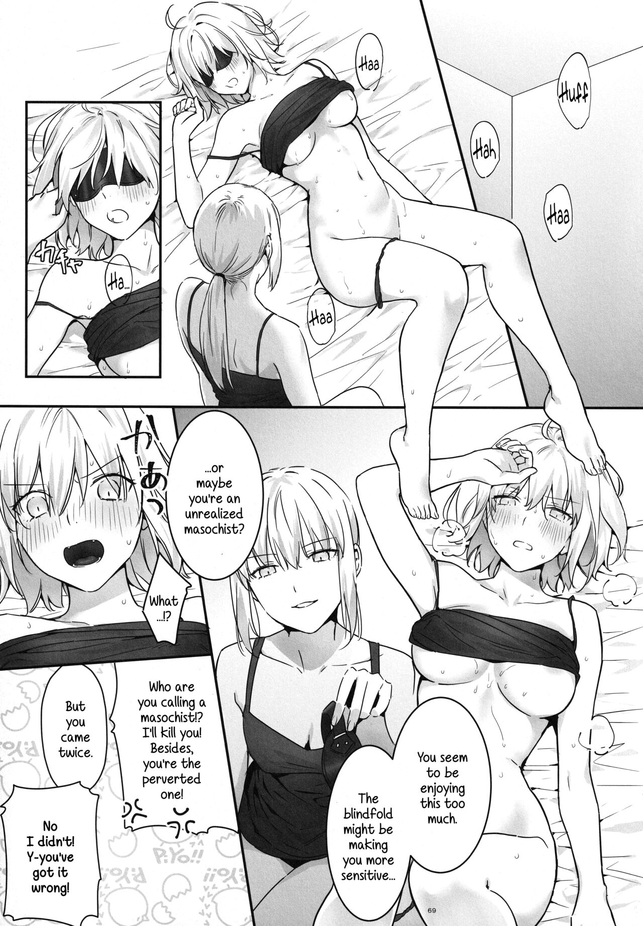 (C100) [Kindou Shoujo (nipi)] Artoria Alter x Jeanne Alter Sairokushuu (Fate/Grand Order) [English] [SDTLs] image number 69