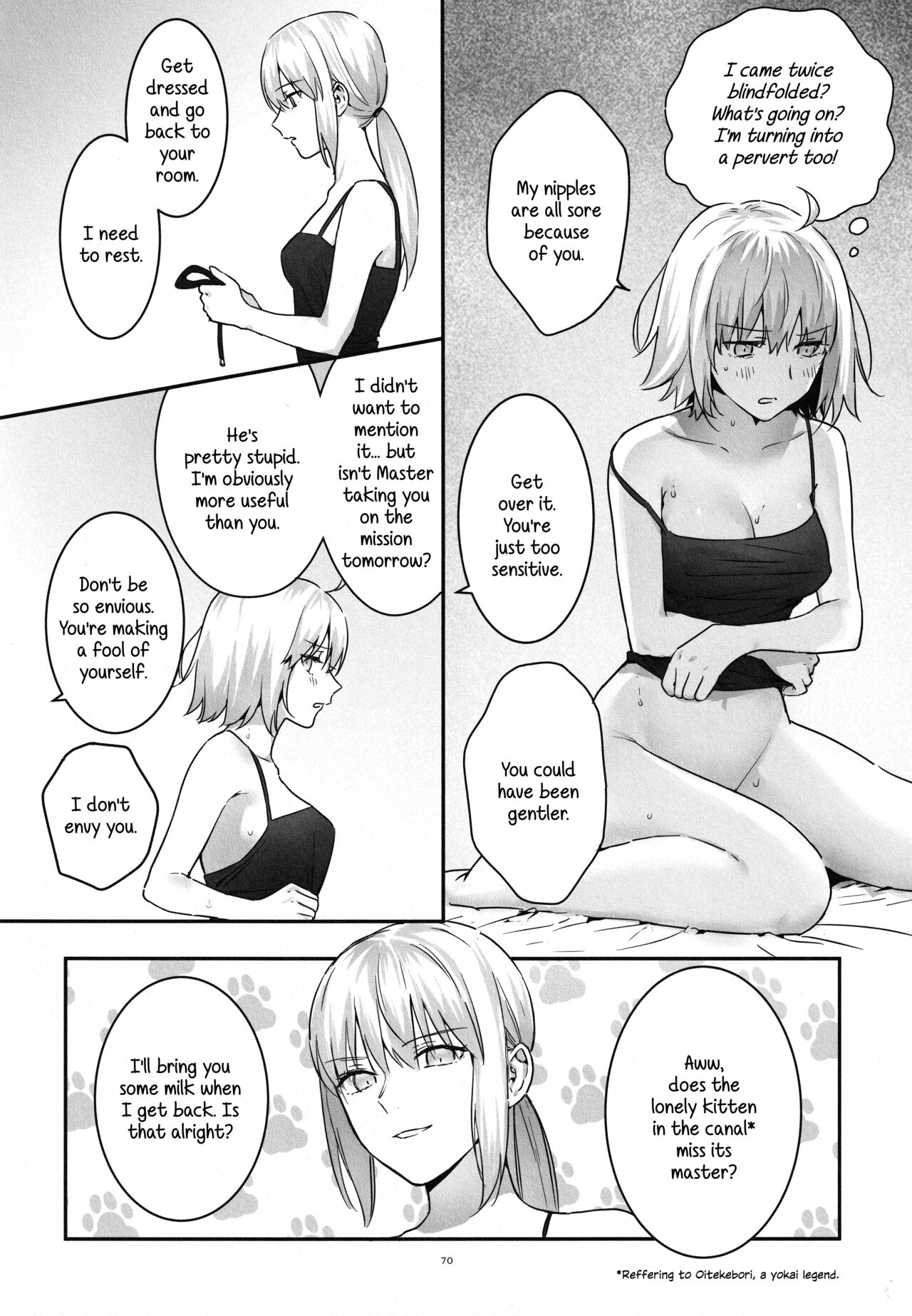 (C100) [Kindou Shoujo (nipi)] Artoria Alter x Jeanne Alter Sairokushuu (Fate/Grand Order) [English] [SDTLs] image number 70