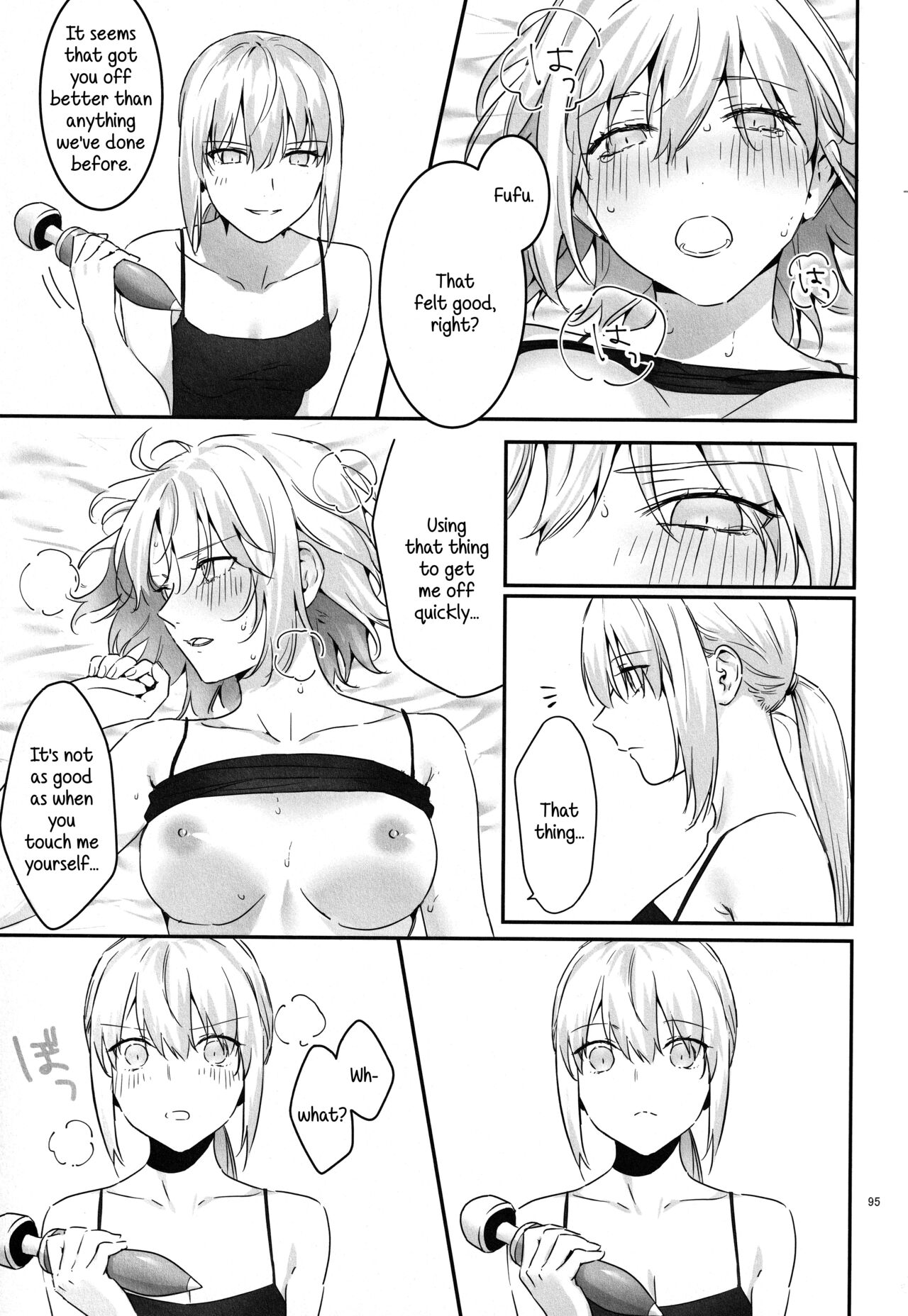 (C100) [Kindou Shoujo (nipi)] Artoria Alter x Jeanne Alter Sairokushuu (Fate/Grand Order) [English] [SDTLs] image number 95