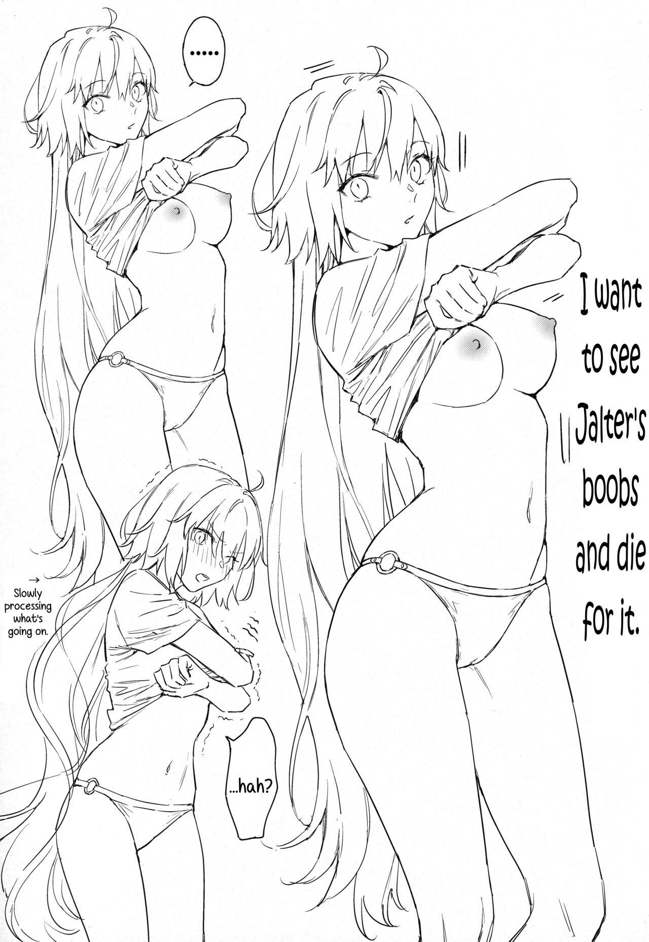 (C100) [Kindou Shoujo (nipi)] Artoria Alter x Jeanne Alter Sairokushuu (Fate/Grand Order) [English] [SDTLs] image number 105