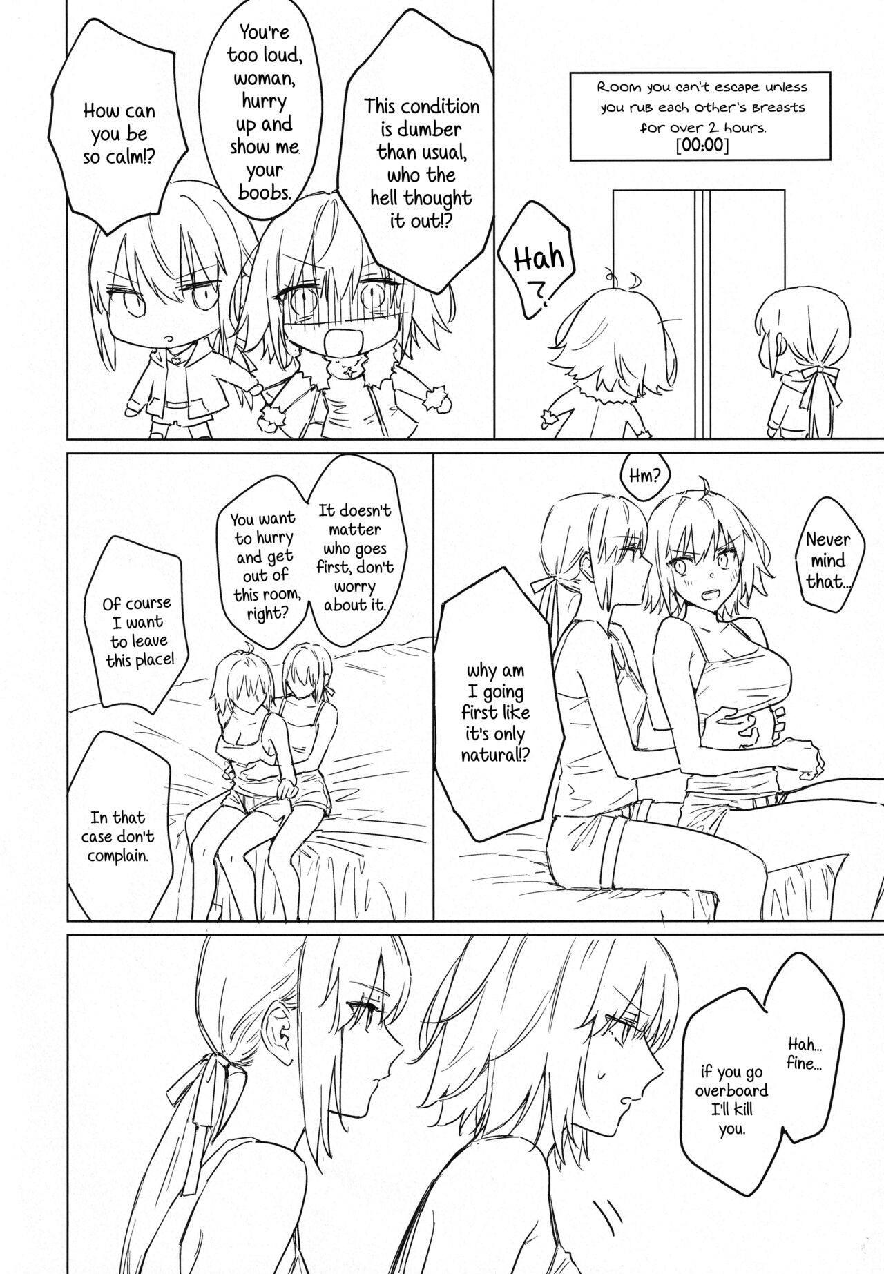 (C100) [Kindou Shoujo (nipi)] Artoria Alter x Jeanne Alter Sairokushuu (Fate/Grand Order) [English] [SDTLs] image number 106