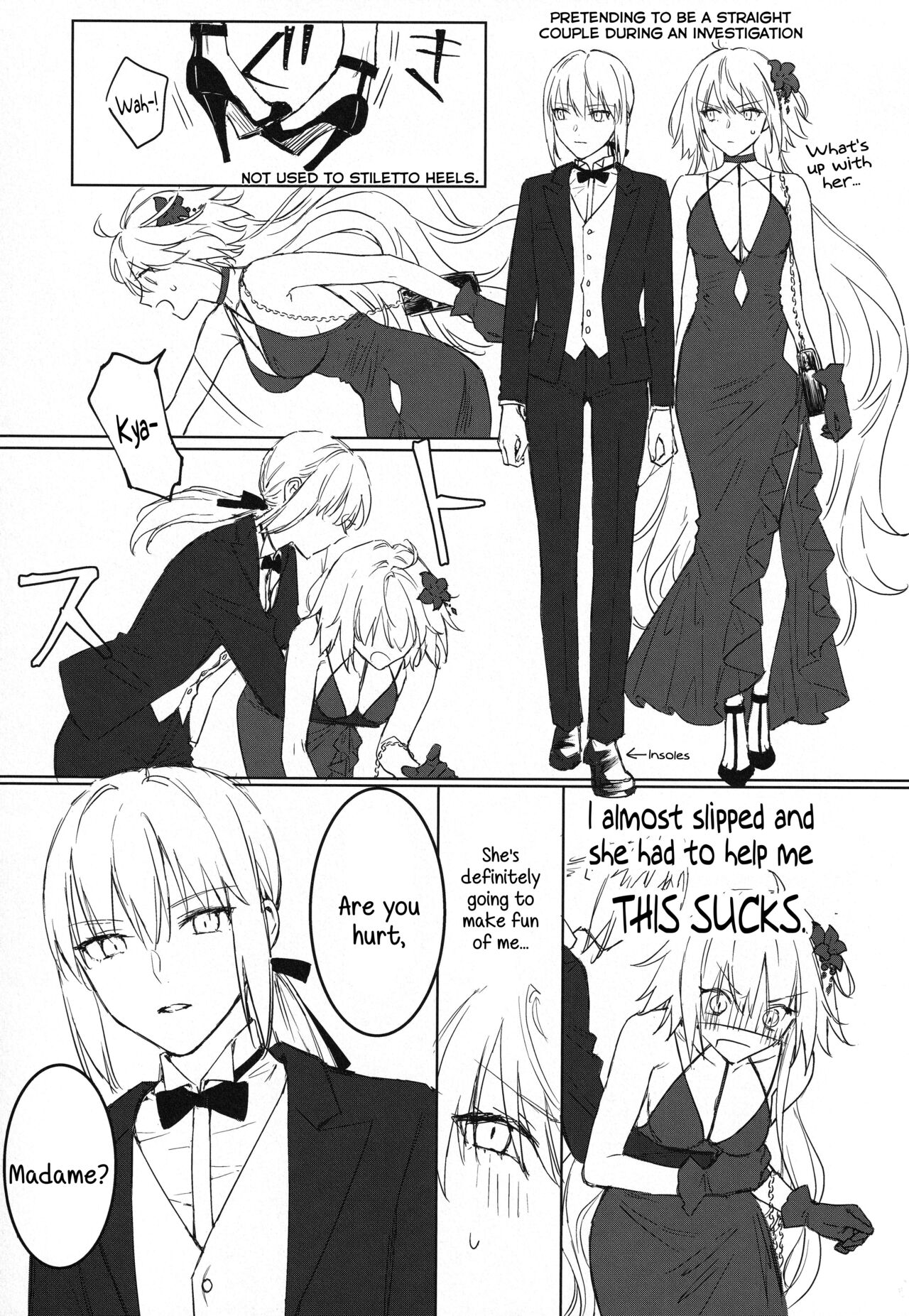 (C100) [Kindou Shoujo (nipi)] Artoria Alter x Jeanne Alter Sairokushuu (Fate/Grand Order) [English] [SDTLs] image number 135