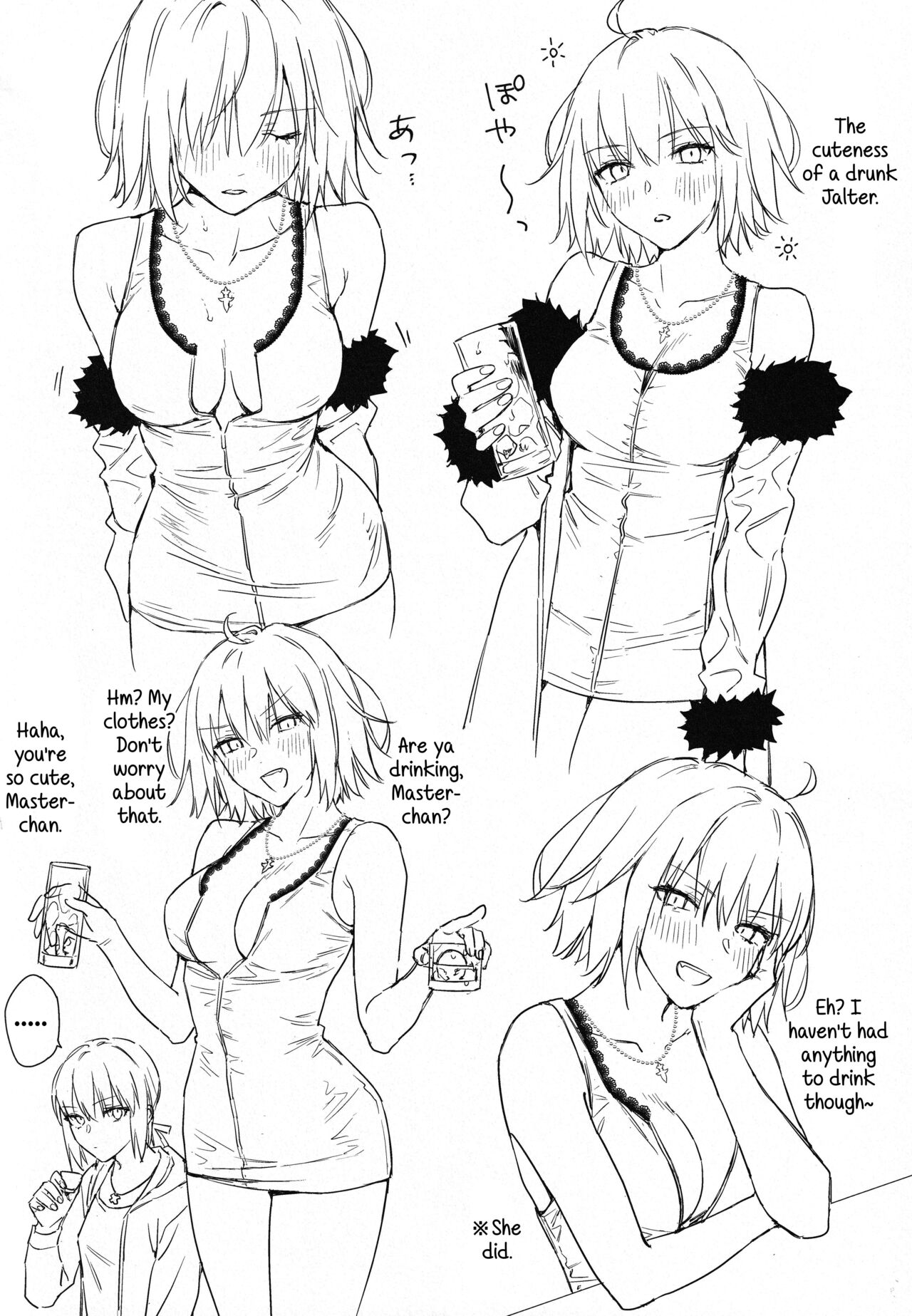 (C100) [Kindou Shoujo (nipi)] Artoria Alter x Jeanne Alter Sairokushuu (Fate/Grand Order) [English] [SDTLs] image number 138