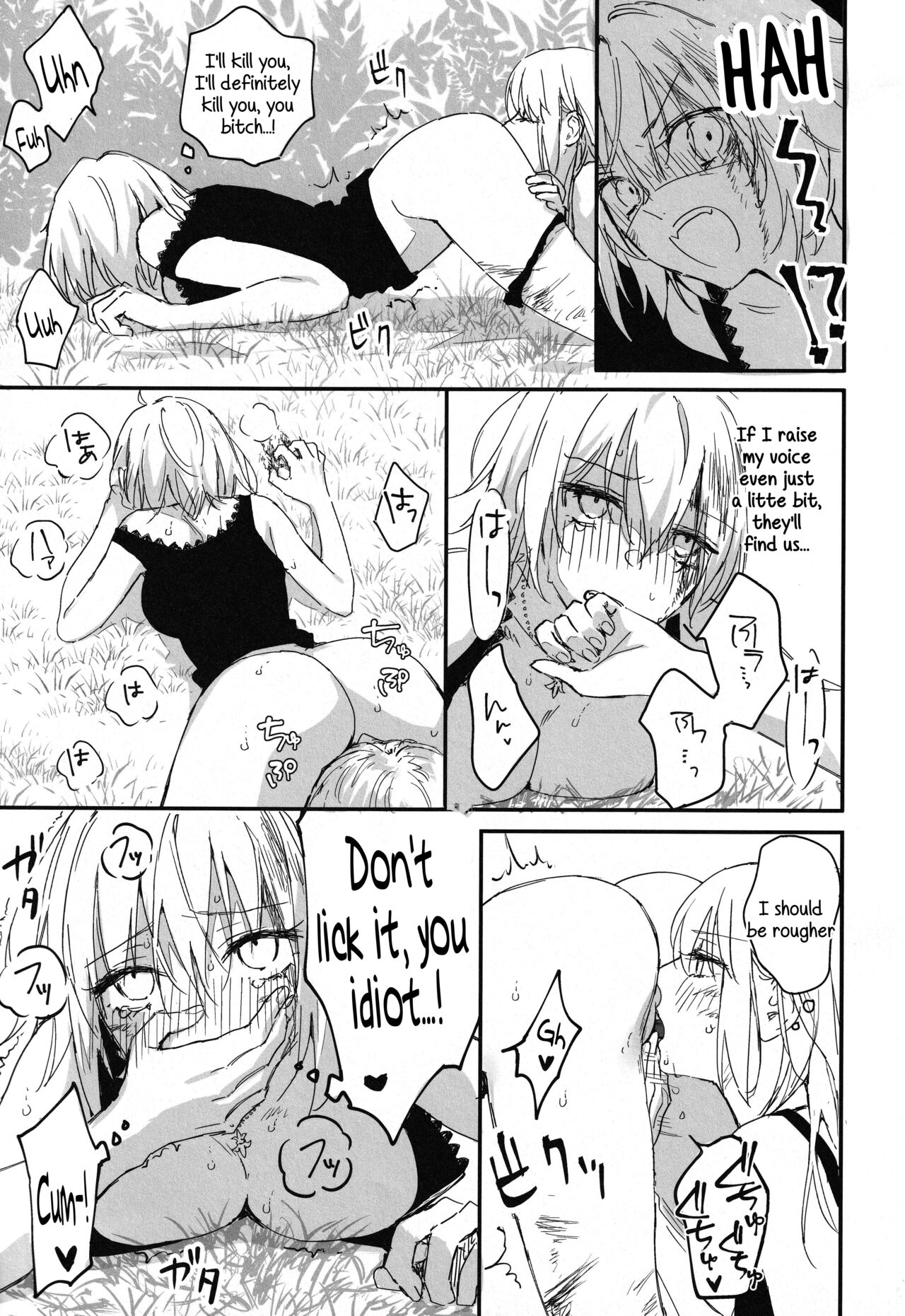 (C100) [Kindou Shoujo (nipi)] Artoria Alter x Jeanne Alter Sairokushuu (Fate/Grand Order) [English] [SDTLs] image number 161