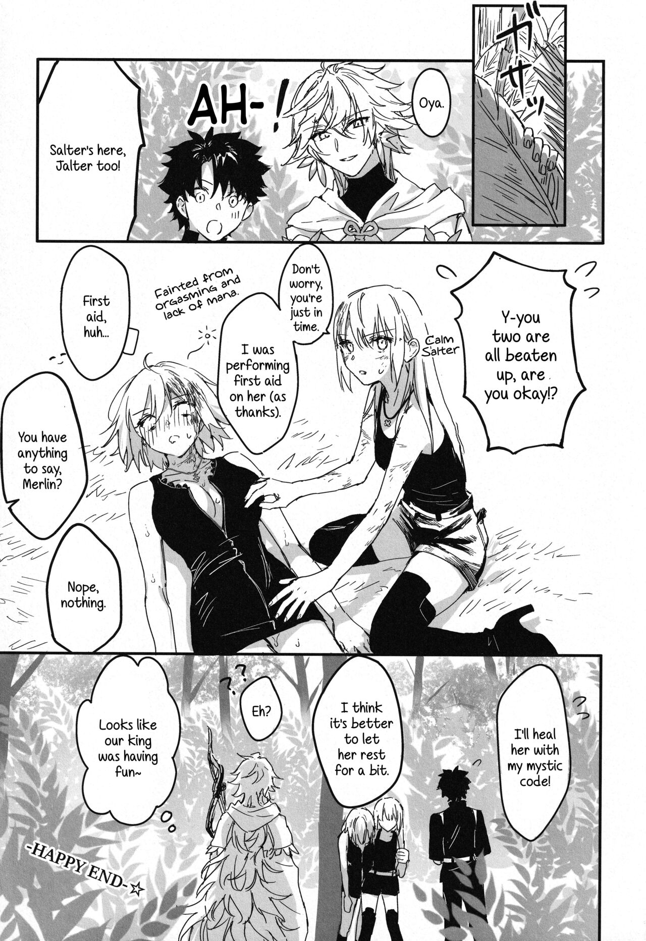 (C100) [Kindou Shoujo (nipi)] Artoria Alter x Jeanne Alter Sairokushuu (Fate/Grand Order) [English] [SDTLs] image number 163