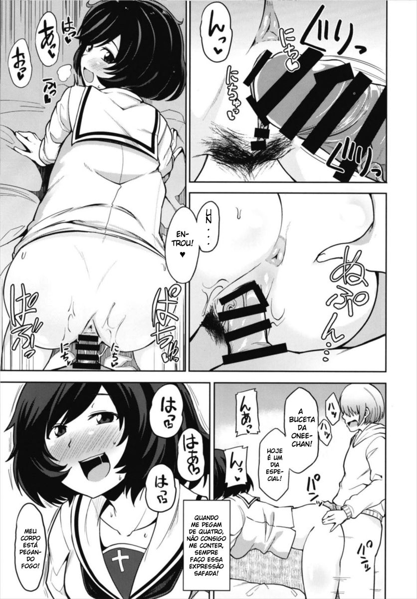 (Panzer Vor! 13) [Shiko Neru Mix (Kauti)] Toshishita Kareshi to Icha Love Sakusen! (Girls und Panzer) [Portuguese-BR] [DiegoVPR] image number 7