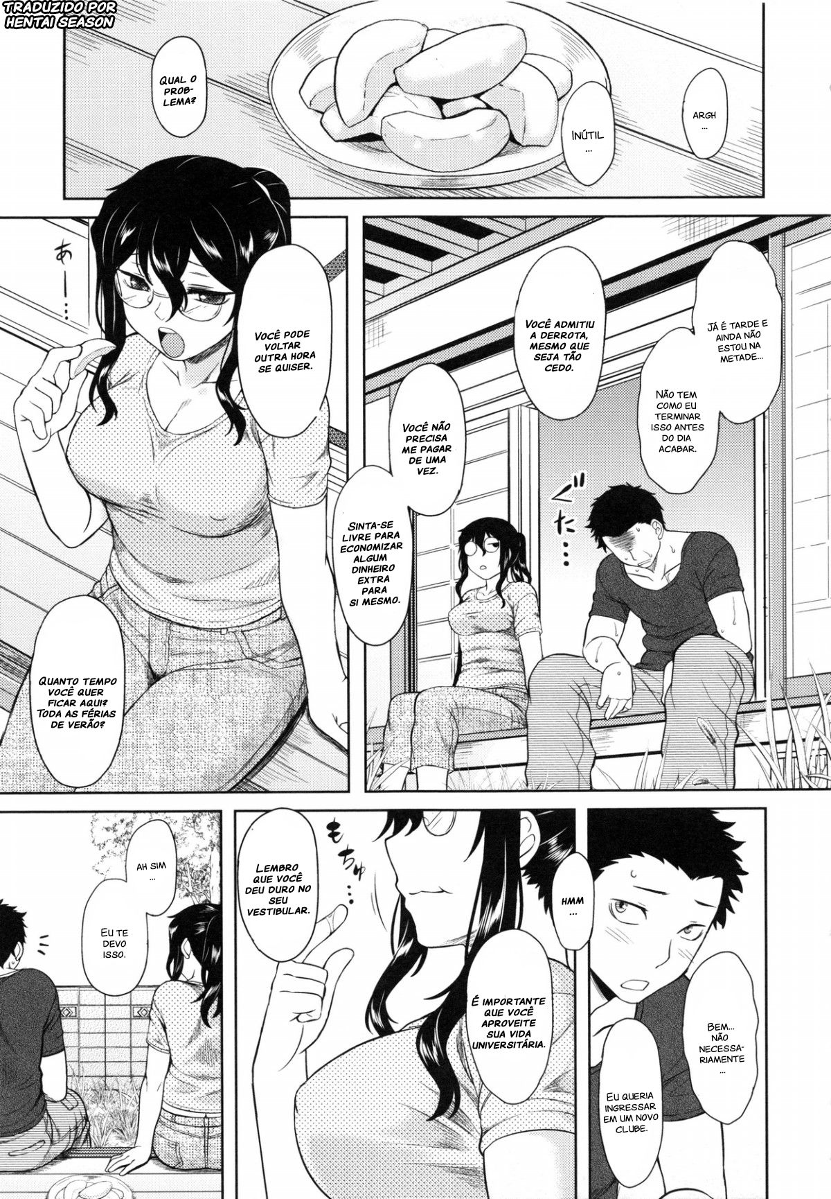 [Dr.P] Watashi no Gardener | My Garden (Hatsukoi Splash!) [Portuguese-BR] [Hentai Season] image number 5