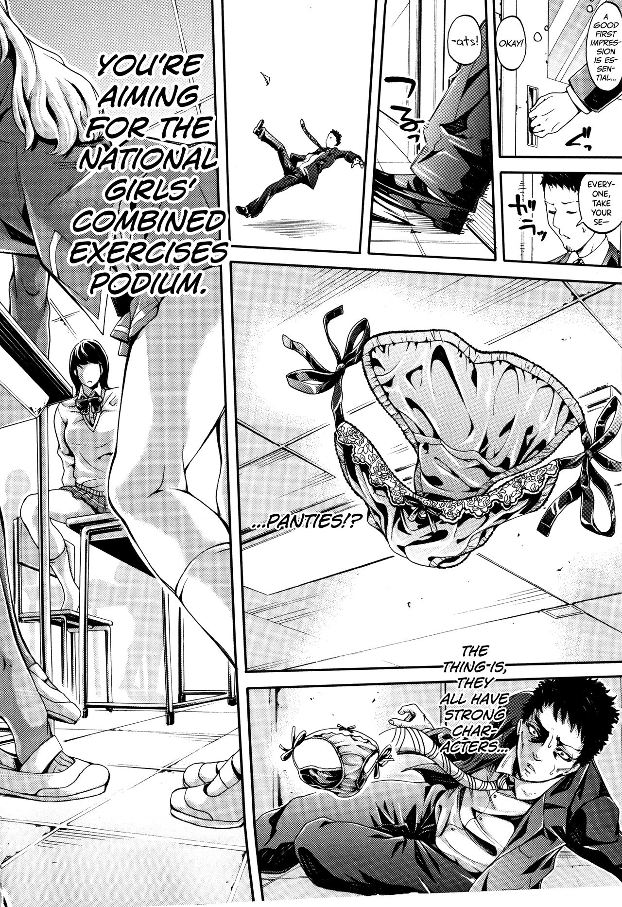 [Brother Pierrot] Bukatsu Shoujo Paradise ~ Asekkaki no Tenshi-tachi ~ Ch.1-8 [English] [biribiri] image number 4