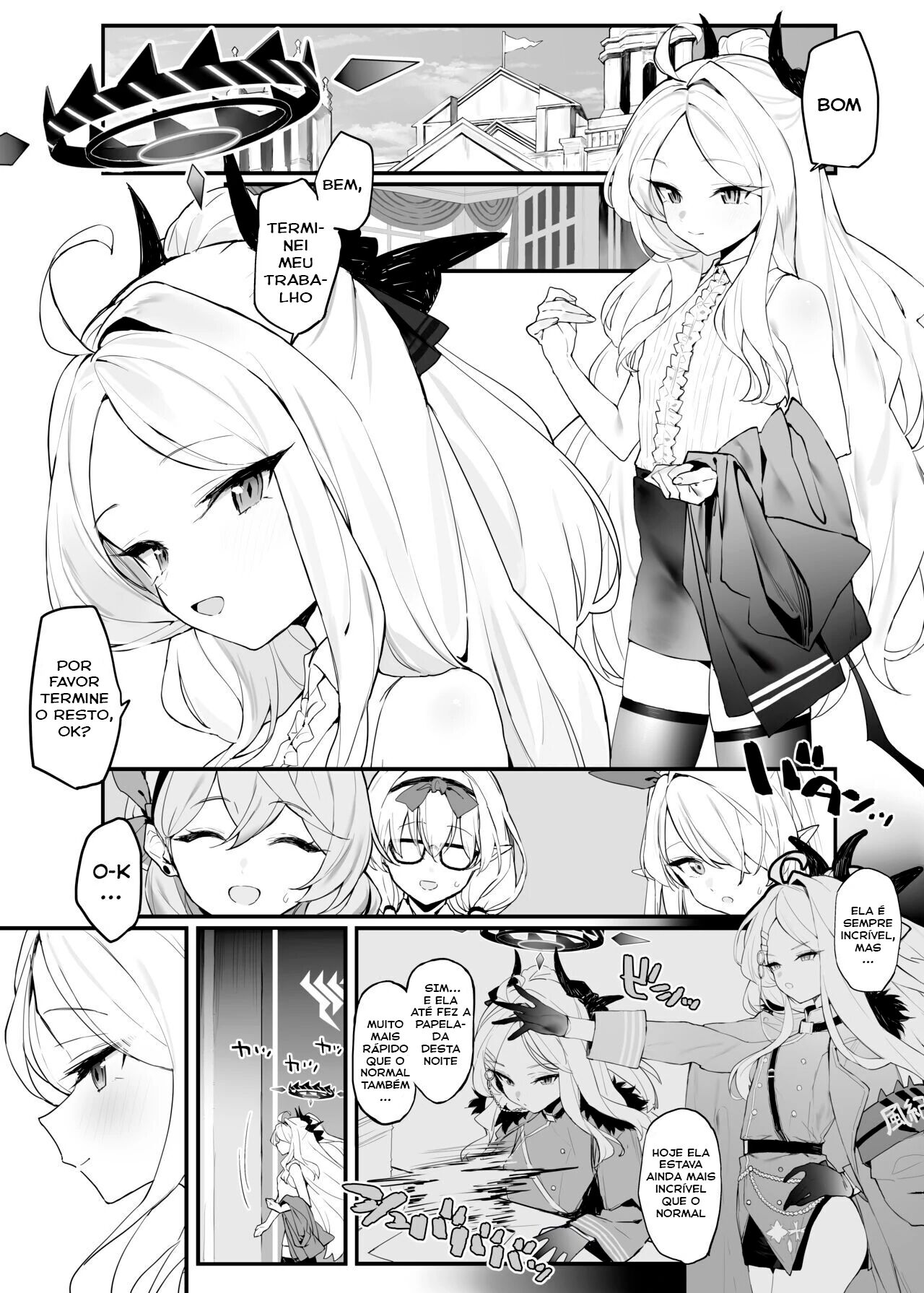 [remora field (remora)] Hina-chan to Ichaicha Suru Hon | The book about making out with Hina-chan (Blue Archive) [Portuguese-BR] imagen número 2