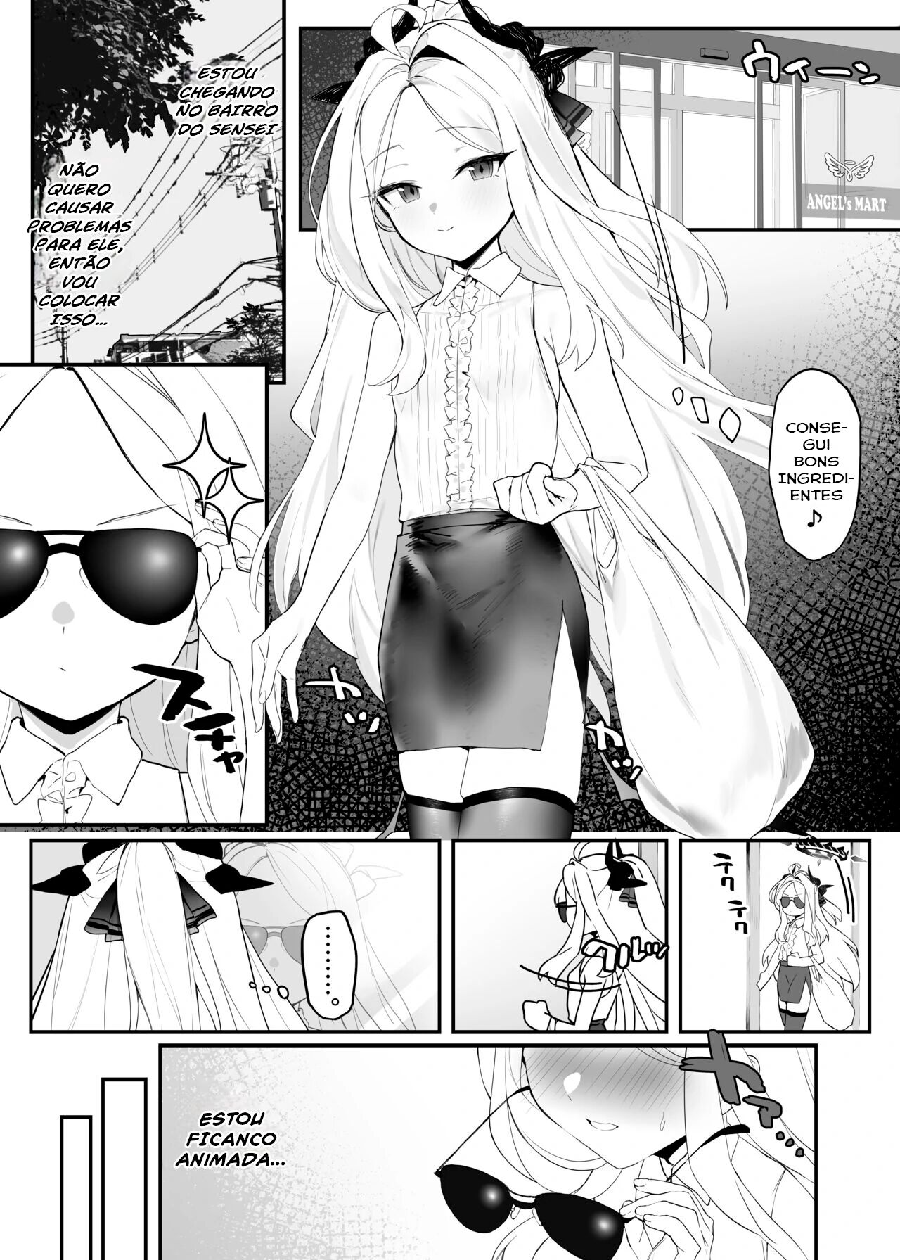 [remora field (remora)] Hina-chan to Ichaicha Suru Hon | The book about making out with Hina-chan (Blue Archive) [Portuguese-BR] imagen número 3