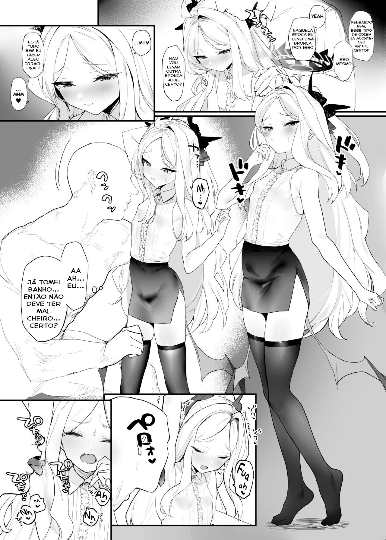 [remora field (remora)] Hina-chan to Ichaicha Suru Hon | The book about making out with Hina-chan (Blue Archive) [Portuguese-BR] imagen número 6