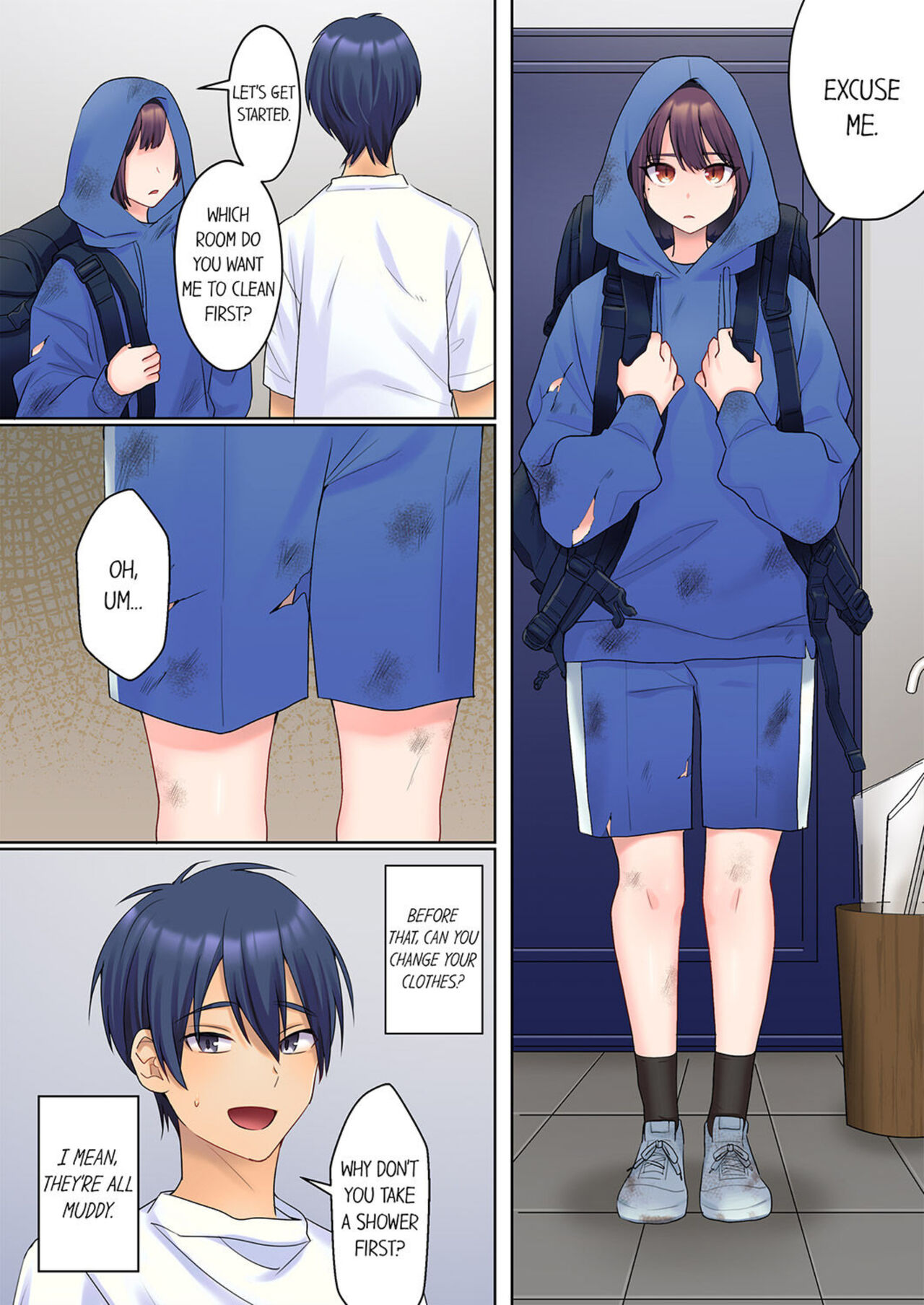 [Himino] Mukuchi na Kanojo no Seikantai ~Koe wa Dasanai kedo Karada wa Shoujiki da ne, Zubunure da yo | The Quiet Girl’s Erogenous Zone - She Doesn’t Moan, but Her Body is Honest, She is Wet 1 [English] image number 8