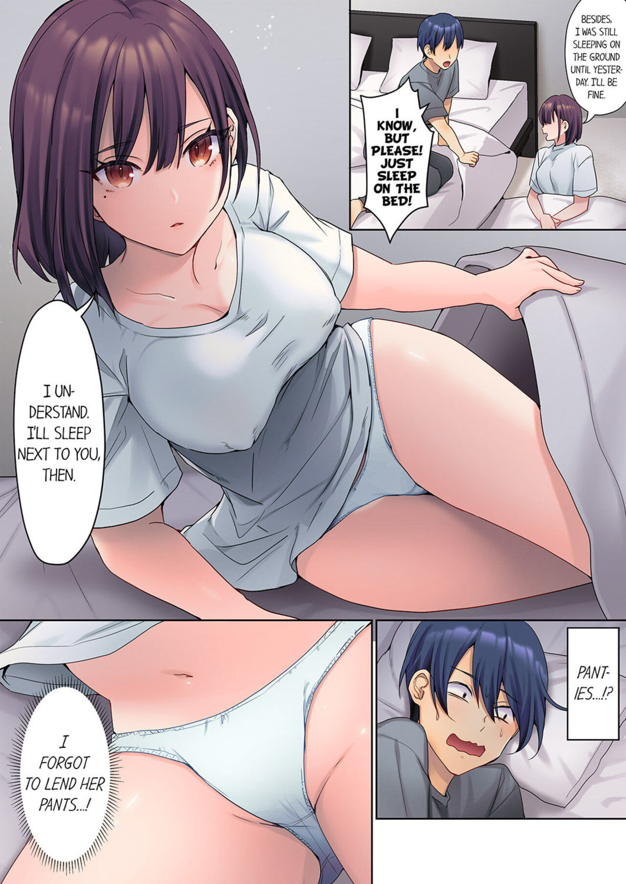 [Himino] Mukuchi na Kanojo no Seikantai ~Koe wa Dasanai kedo Karada wa Shoujiki da ne, Zubunure da yo | The Quiet Girl’s Erogenous Zone - She Doesn’t Moan, but Her Body is Honest, She is Wet 1 [English] image number 18