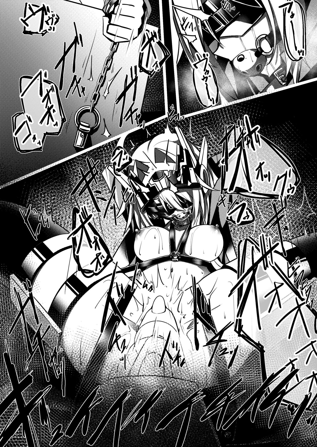 [hikigaeru] 馬之助ちゃんが過去の調教を思い出して思わずオナニーしちゃう3P漫画 画像番号 1