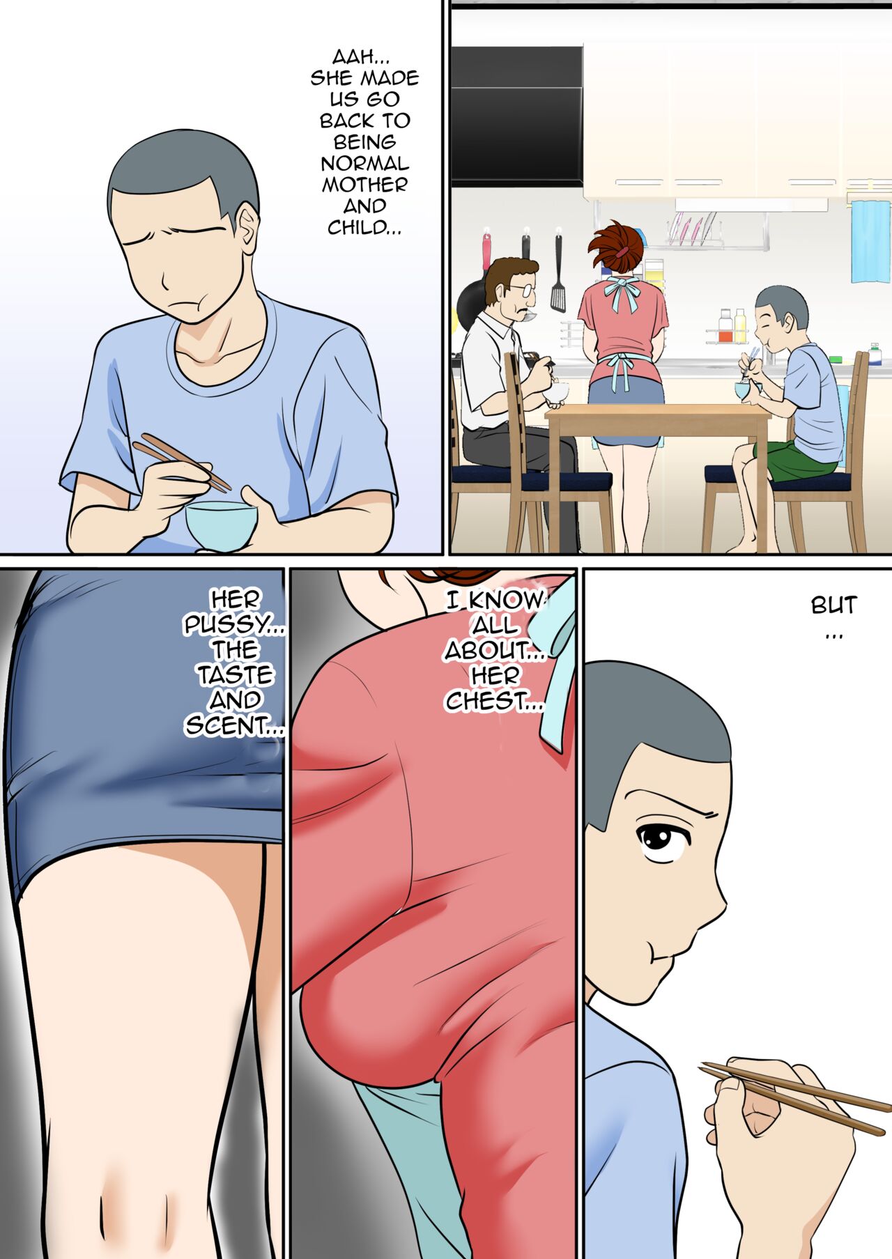 [Fuwatoro Opanchu Cake] 30-nichi go ni SEX suru ~Haha to Musuko 1-nengo~|After 30 Days I'll Have Sex ~Mother and Son 1 Year Later~[English][Amoskandy] 画像番号 4