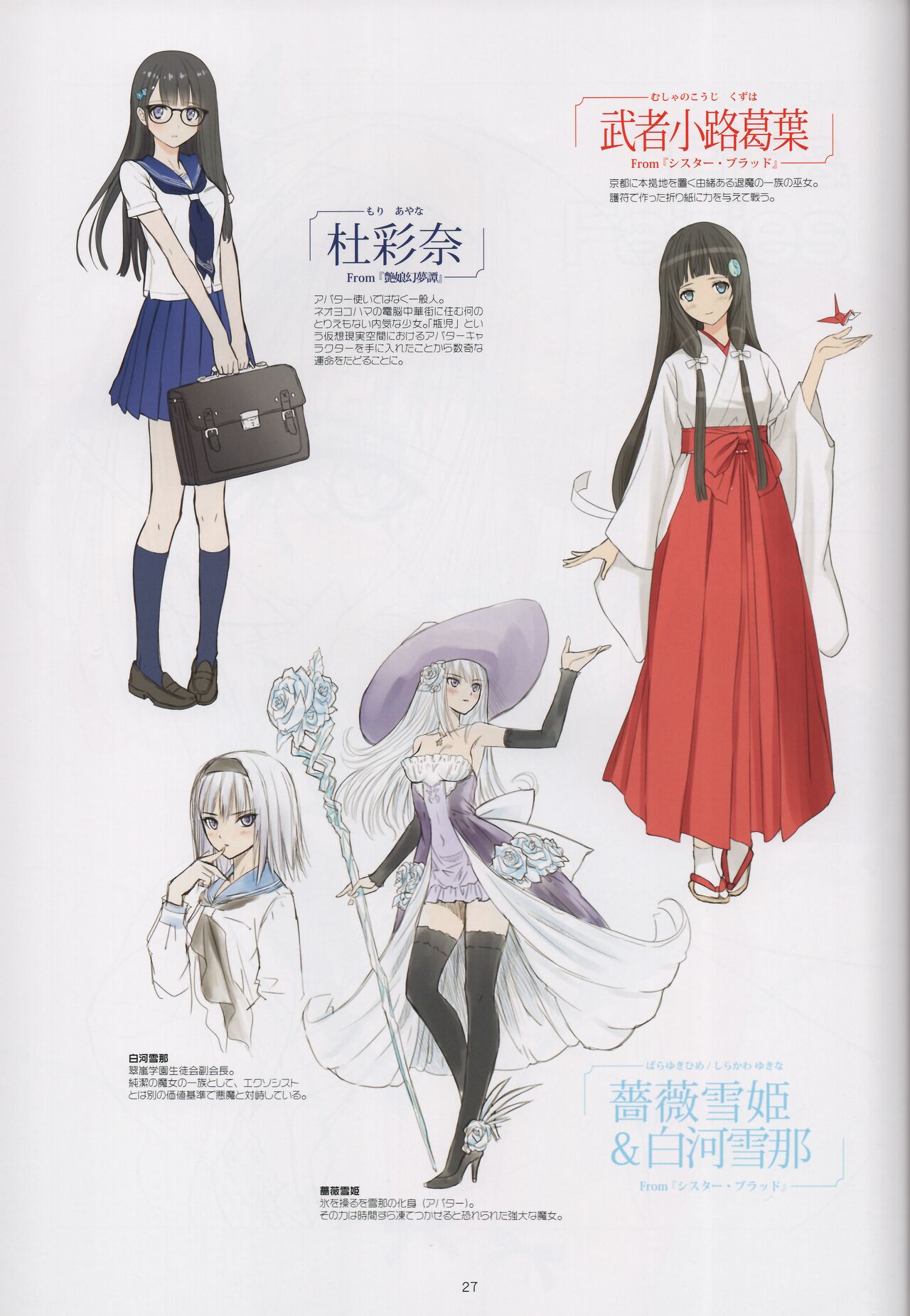 (C96) [T2 ART WORKS (Tony)] CHARACTOR DISIGN WORKS by Tony 이미지 번호 27