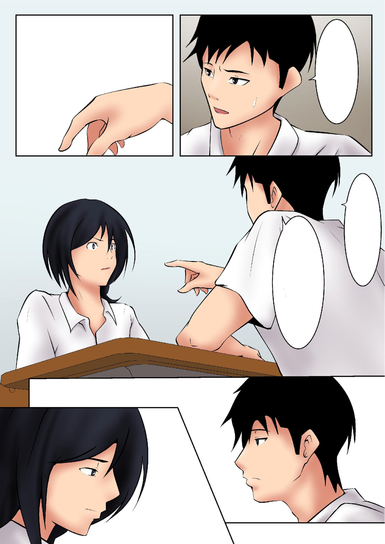 [Pentacle (Shimipan)] Okaa-san ga Boku no Tomodachi ni... | My Step Mom and My Best Friend... [Textless] Bildnummer 8