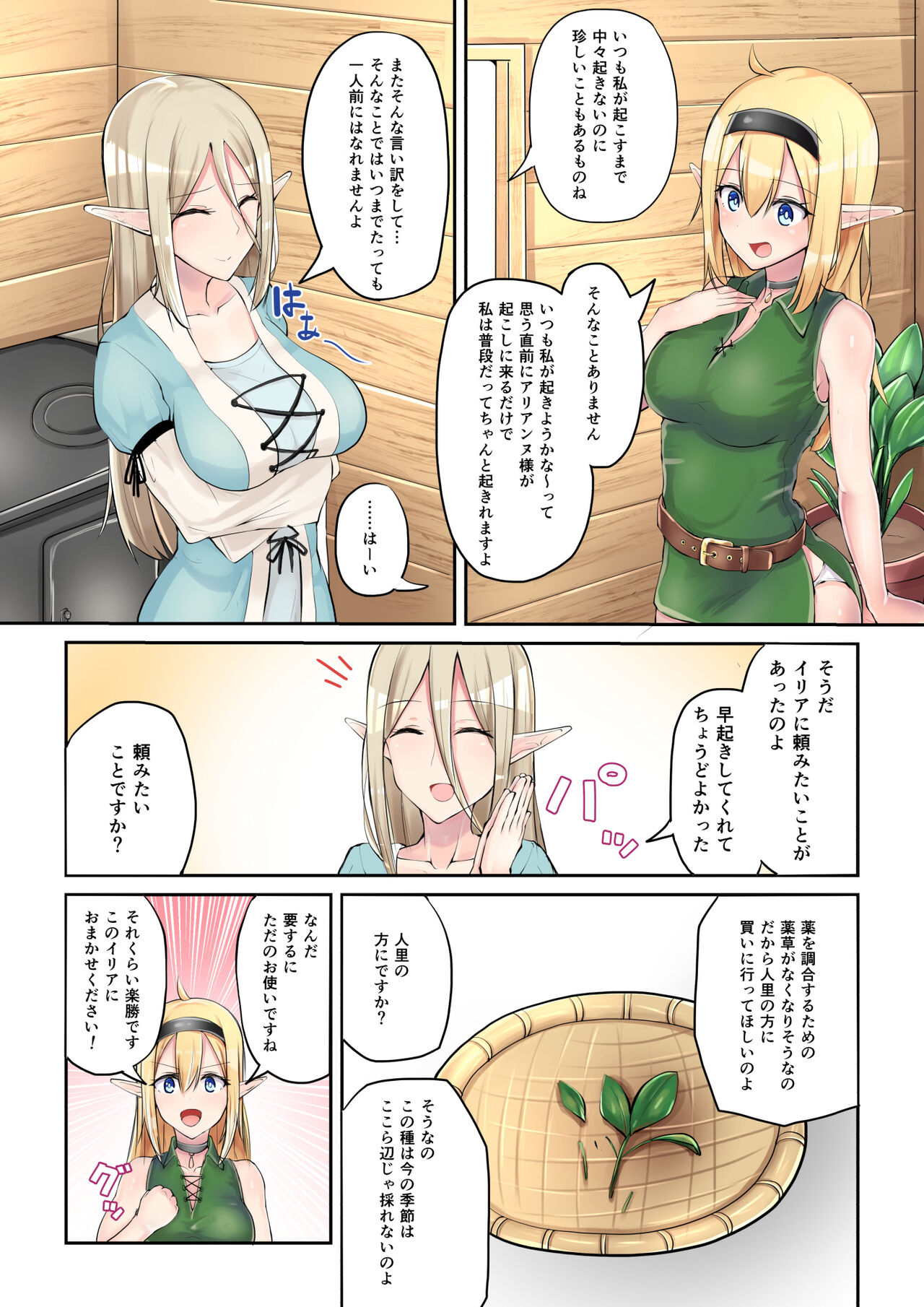 [缶詰な日々]エルフのおつかい! image number 3