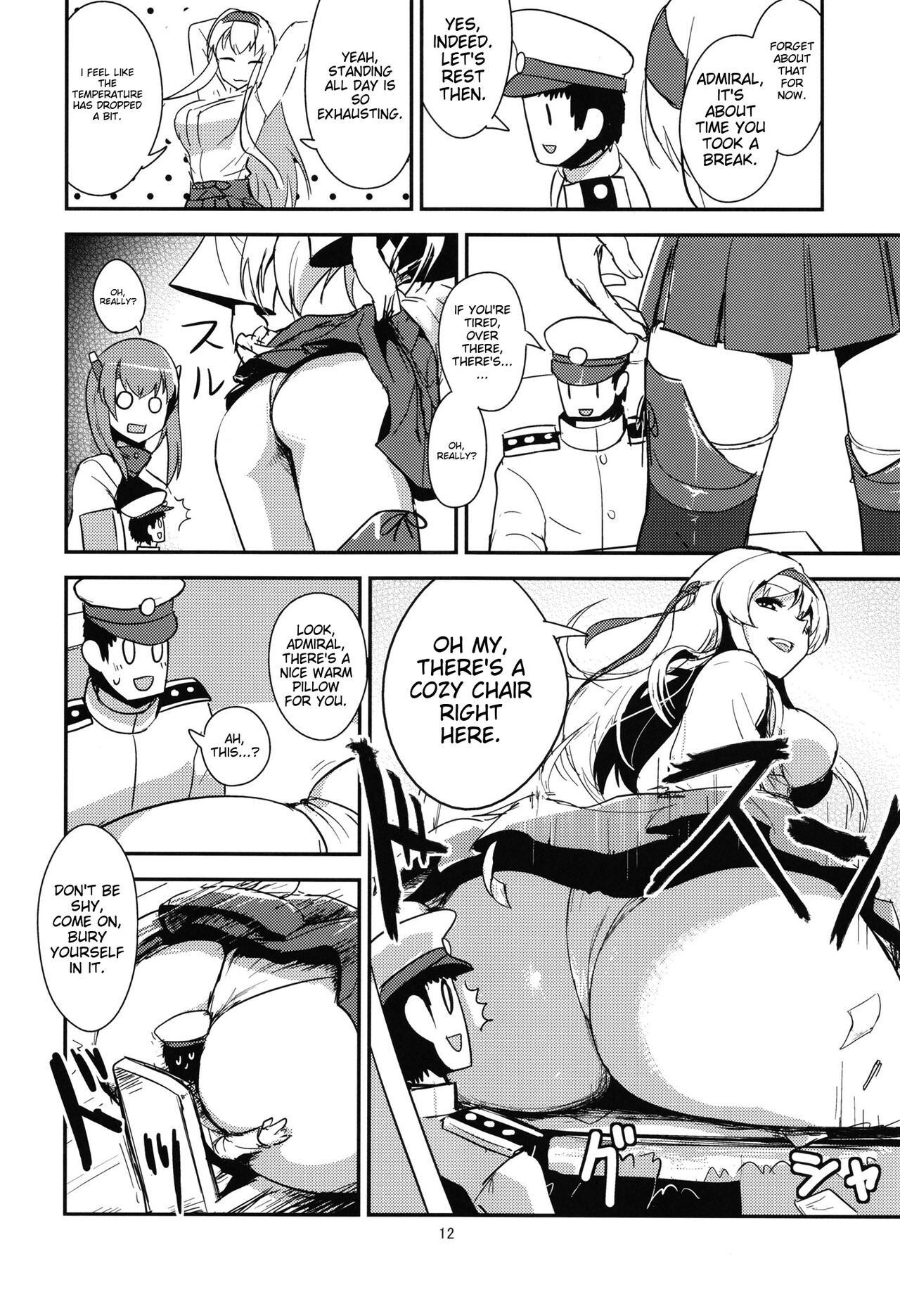 Zenkou 3-bai Kanmusu Shiratsuyu to Gas More Chinjufu Futatabi- english translated 이미지 번호 12