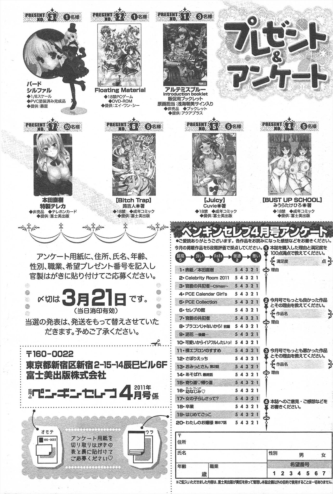 COMIC Penguin Celeb 2011-04 image number 264