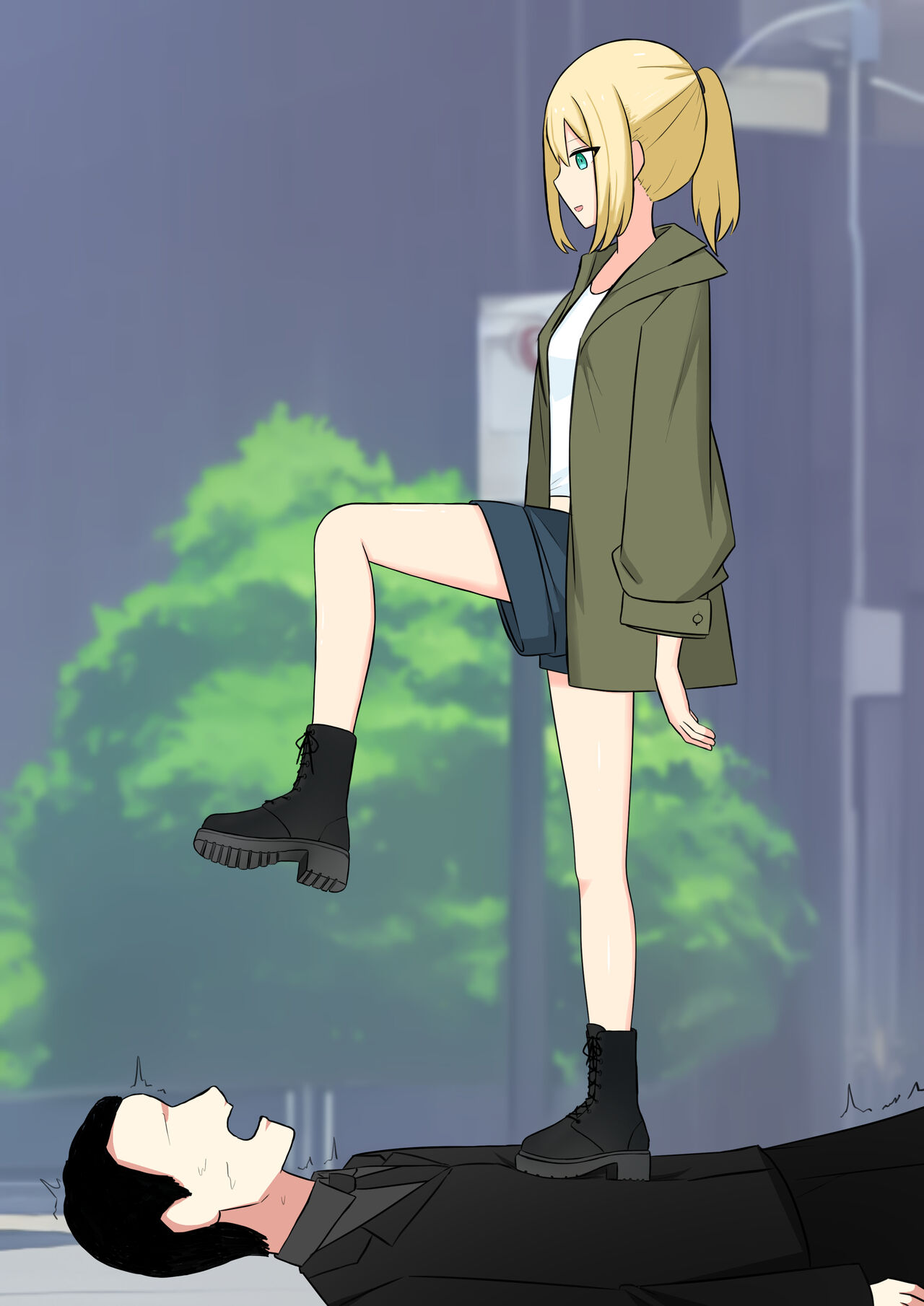 [Kaoinshou Zero] Anata no Ibasho wa Ashi no Shita [Textless] image number 9