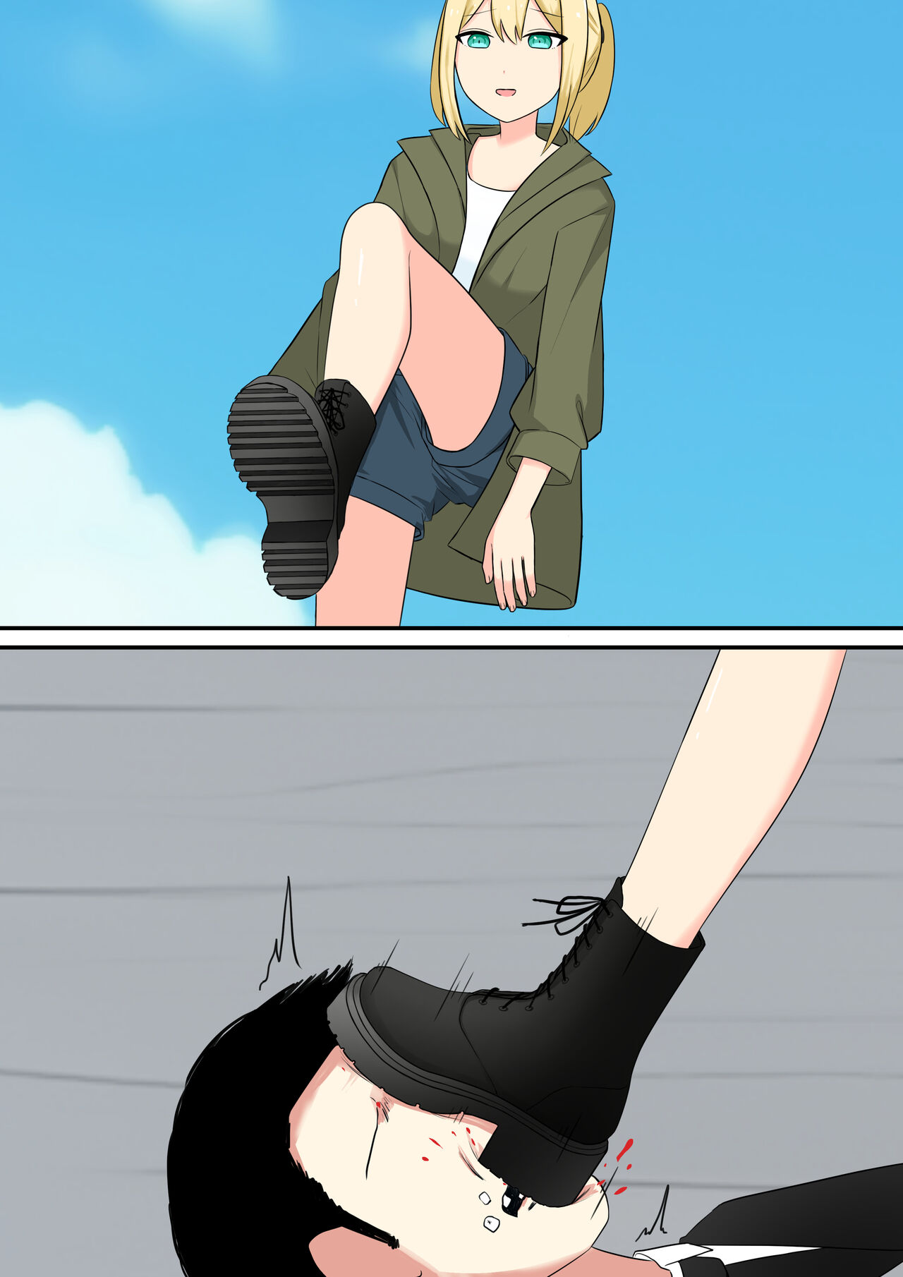 [Kaoinshou Zero] Anata no Ibasho wa Ashi no Shita [Textless] image number 10