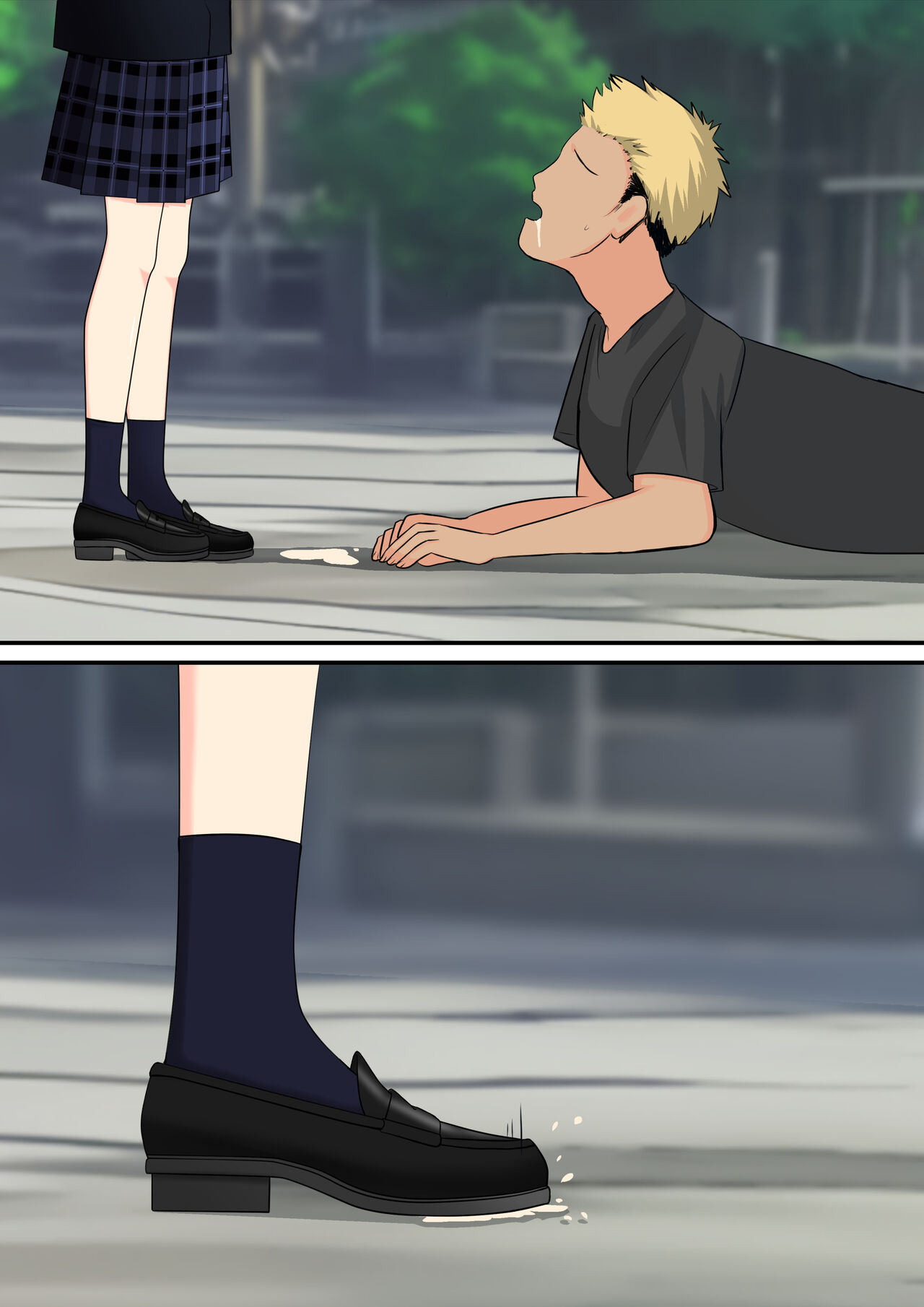 [Kaoinshou Zero] Anata no Ibasho wa Ashi no Shita [Textless] image number 42