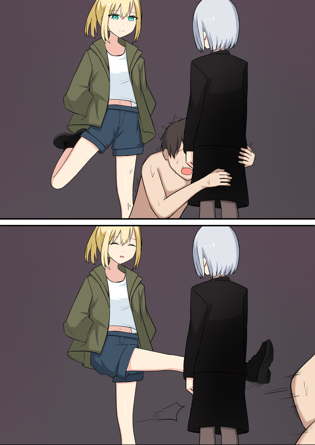 [Kaoinshou Zero] Anata no Ibasho wa Ashi no Shita [Textless] image number 107