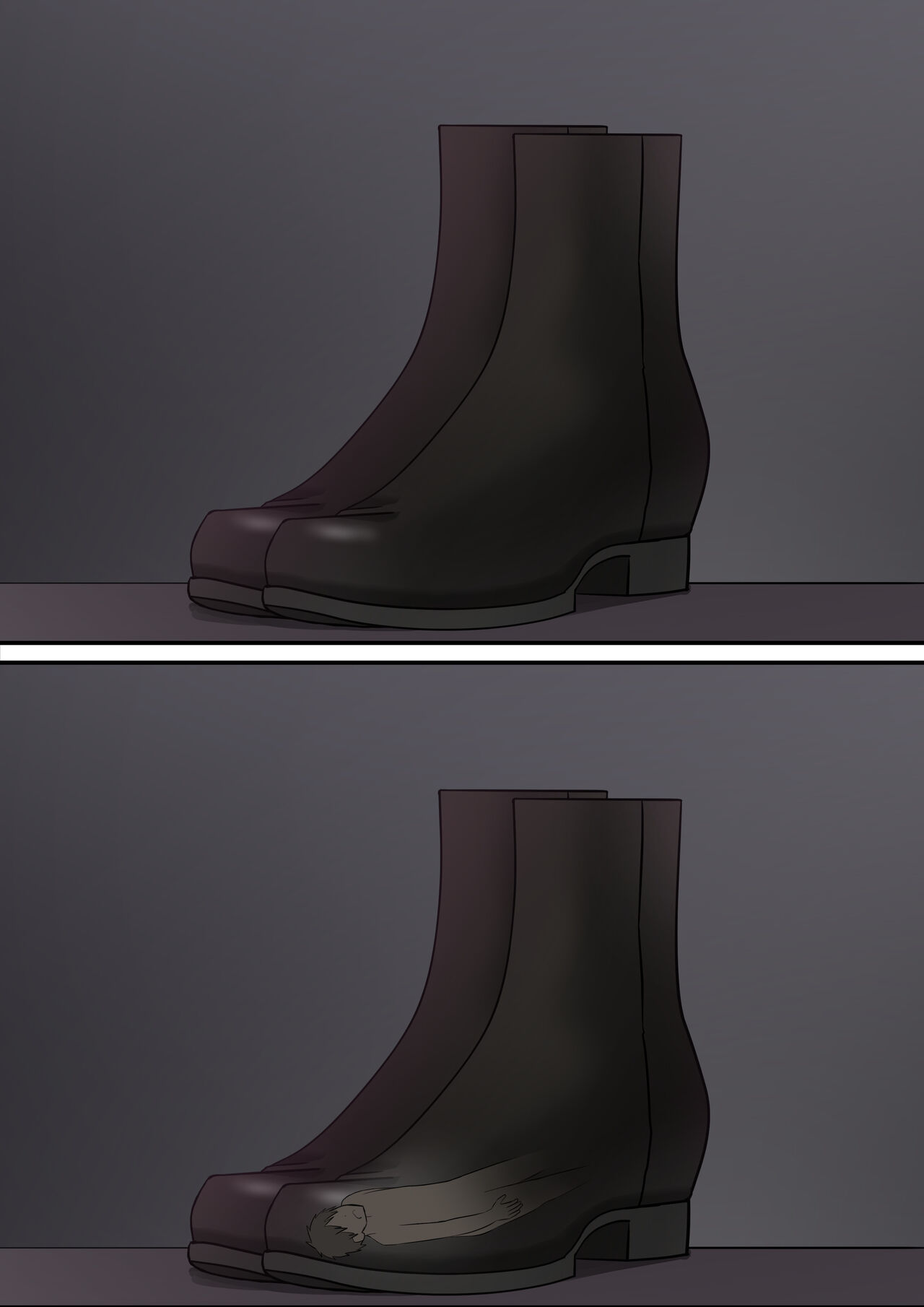 [Kaoinshou Zero] Anata no Ibasho wa Ashi no Shita [Textless] image number 114